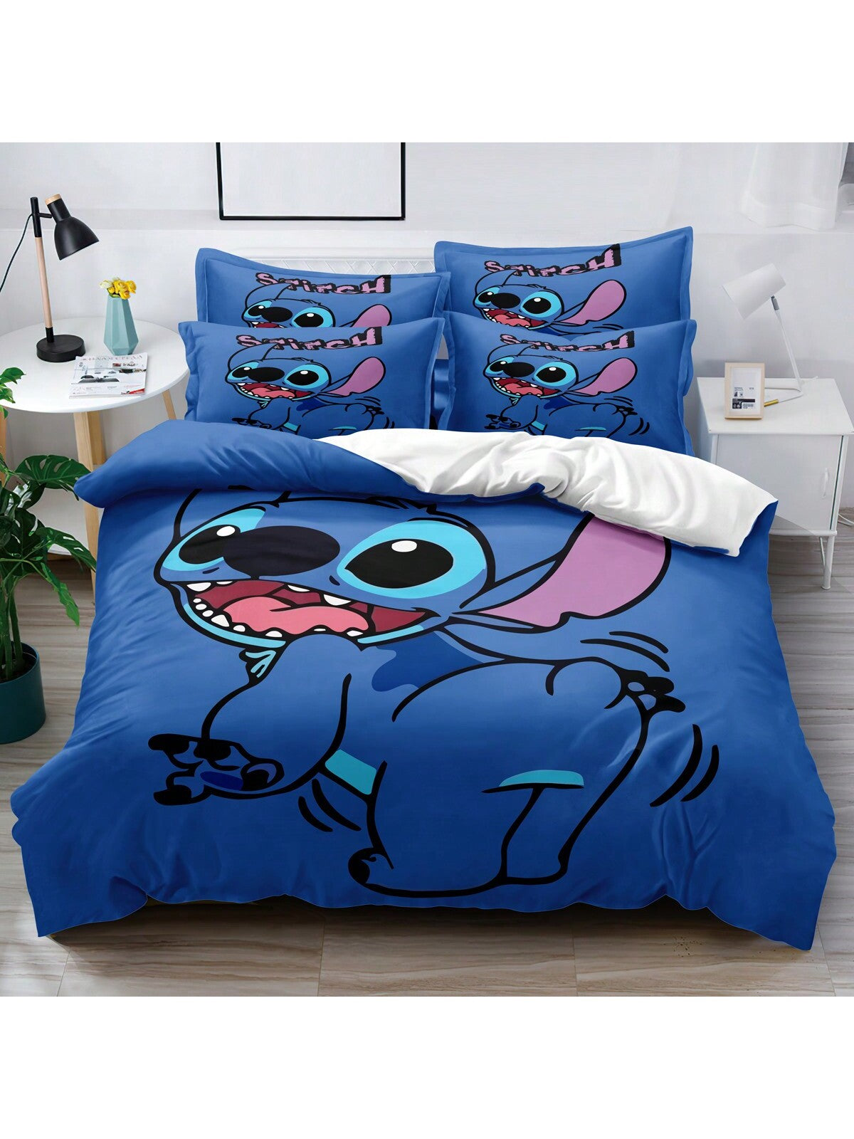 3pcs Cartoon Stifler Pattern Comforter Cover Set - Soft & Comfortable Bedding Set For Bedroom, Guest Room And Dorm Decor, Includes 1 Duvet Cover And 2 Pillowcases