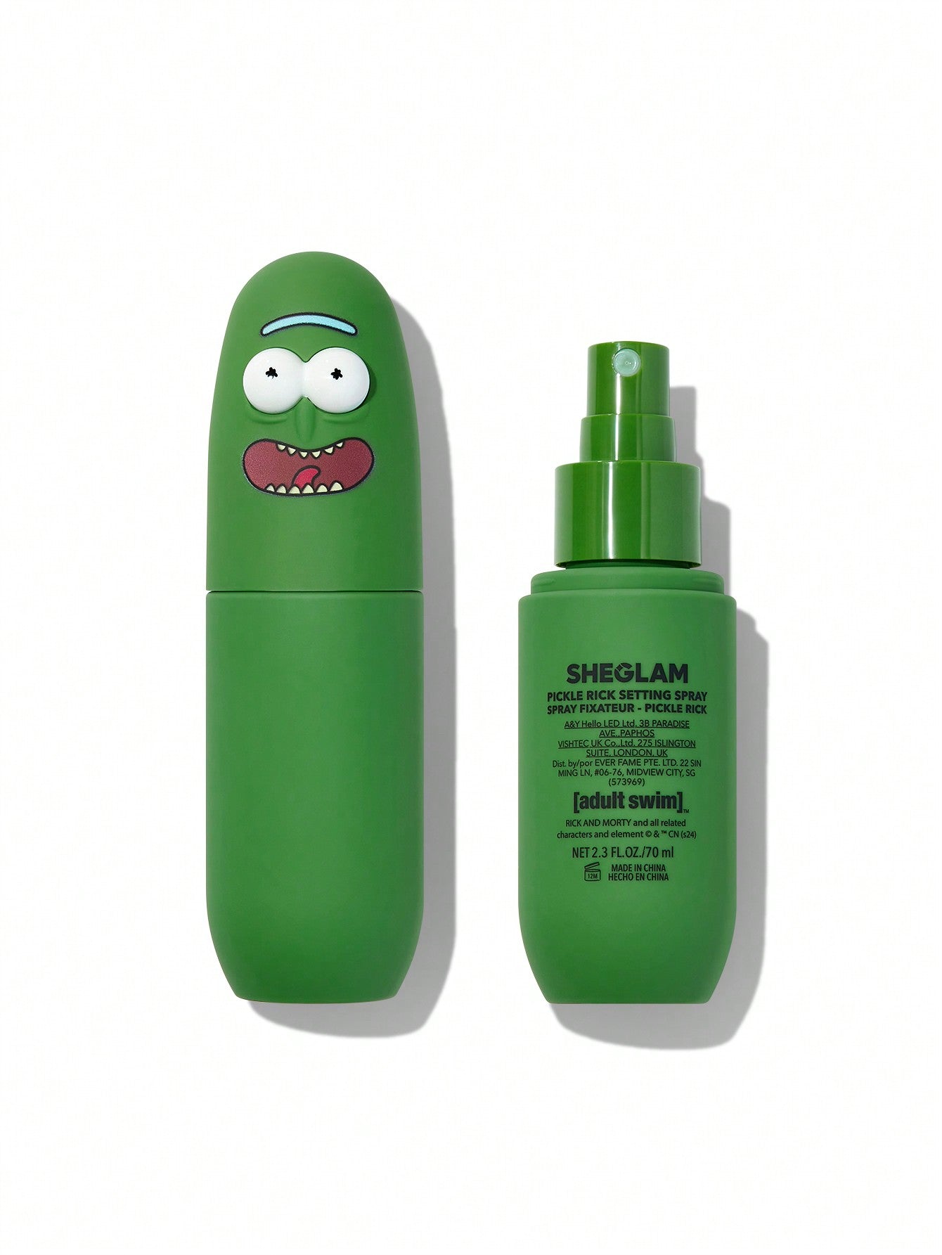 Rick and Morty X SHEGLAM Pickle Rick Setting Spray Xmas Christmas Gift Winter Y2K Black Friday