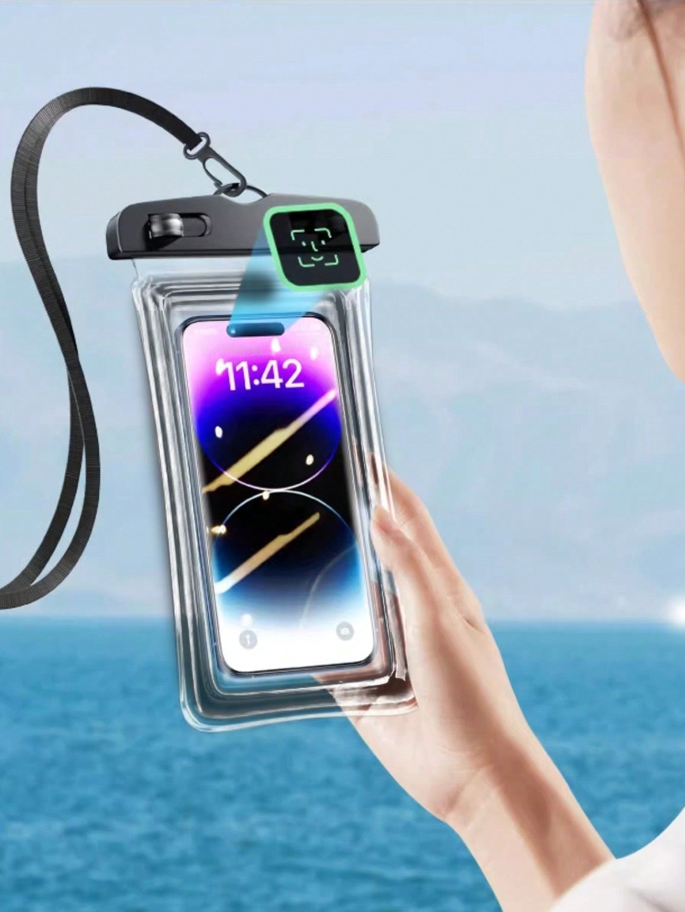 Floating Waterproof Phone Pouch Waterproof Phone Case, Underwater Dry Bag Cell Phone Pouch Compatible With IPhone 16 15 14 13 12 11 Pro Max XS XR X, Samsung Galaxy S23 S22 S21 S20 Ultra Up To 7.0