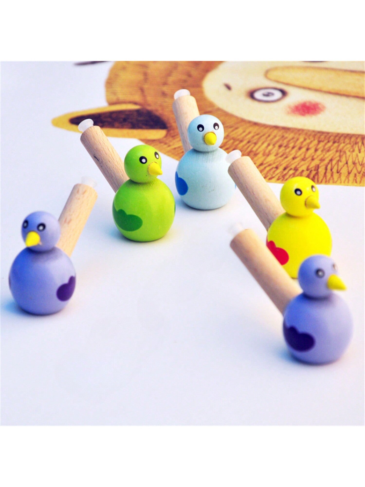 1Pc Mini Colorful Wooden Bird-Shaped Whistle Indoor Outdoor Play Crisp Whistle Sound Toddler Gift Random Color Musical Instruments,Whistle,Music,Musical Instruments,Instruments,Music,Kids Microphone,Toddler Musical Instruments Wooden,Kids Drums