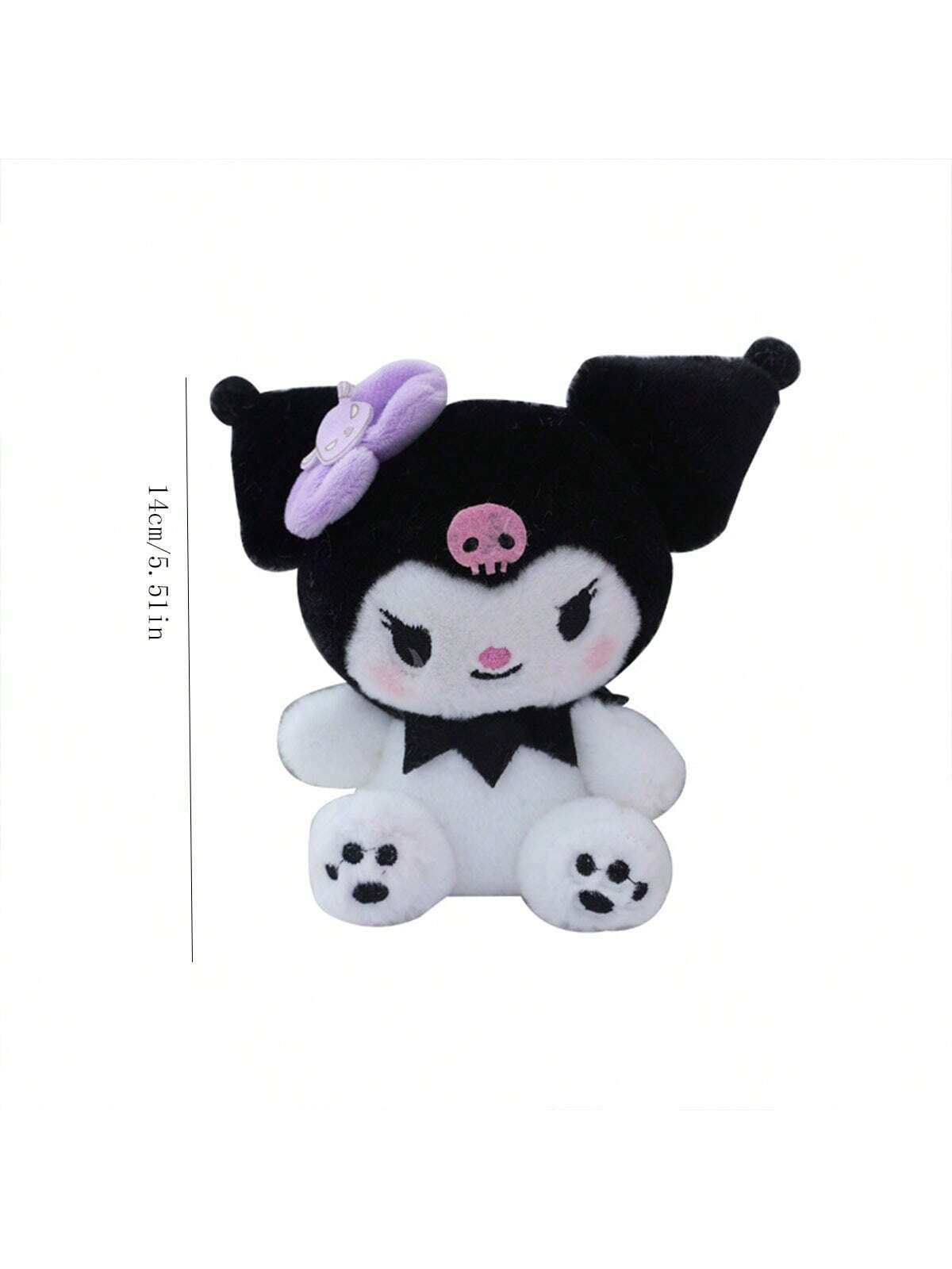 Christmas Decoration Sanrio Series Kuromi Plush Pendant, Cinnamoroll Doll, Melody Keychain, Bag Accessory, Birthday Gift