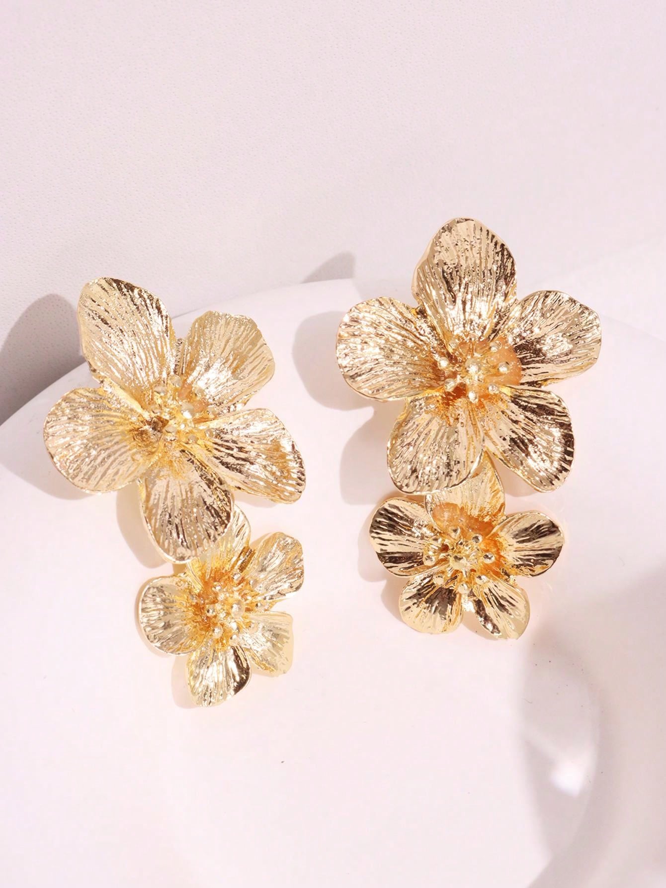 Flower Drop Earrings