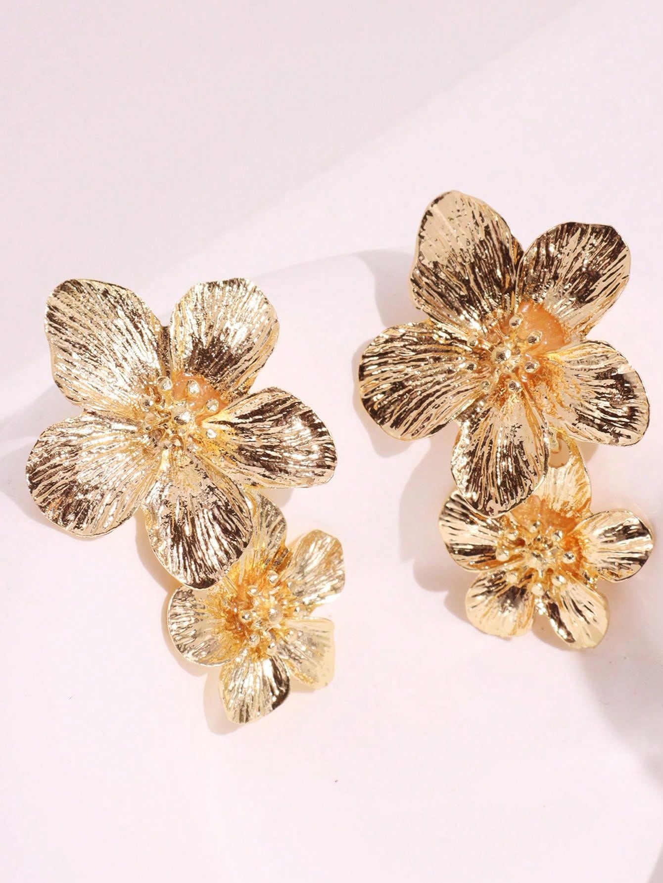 Flower Drop Earrings