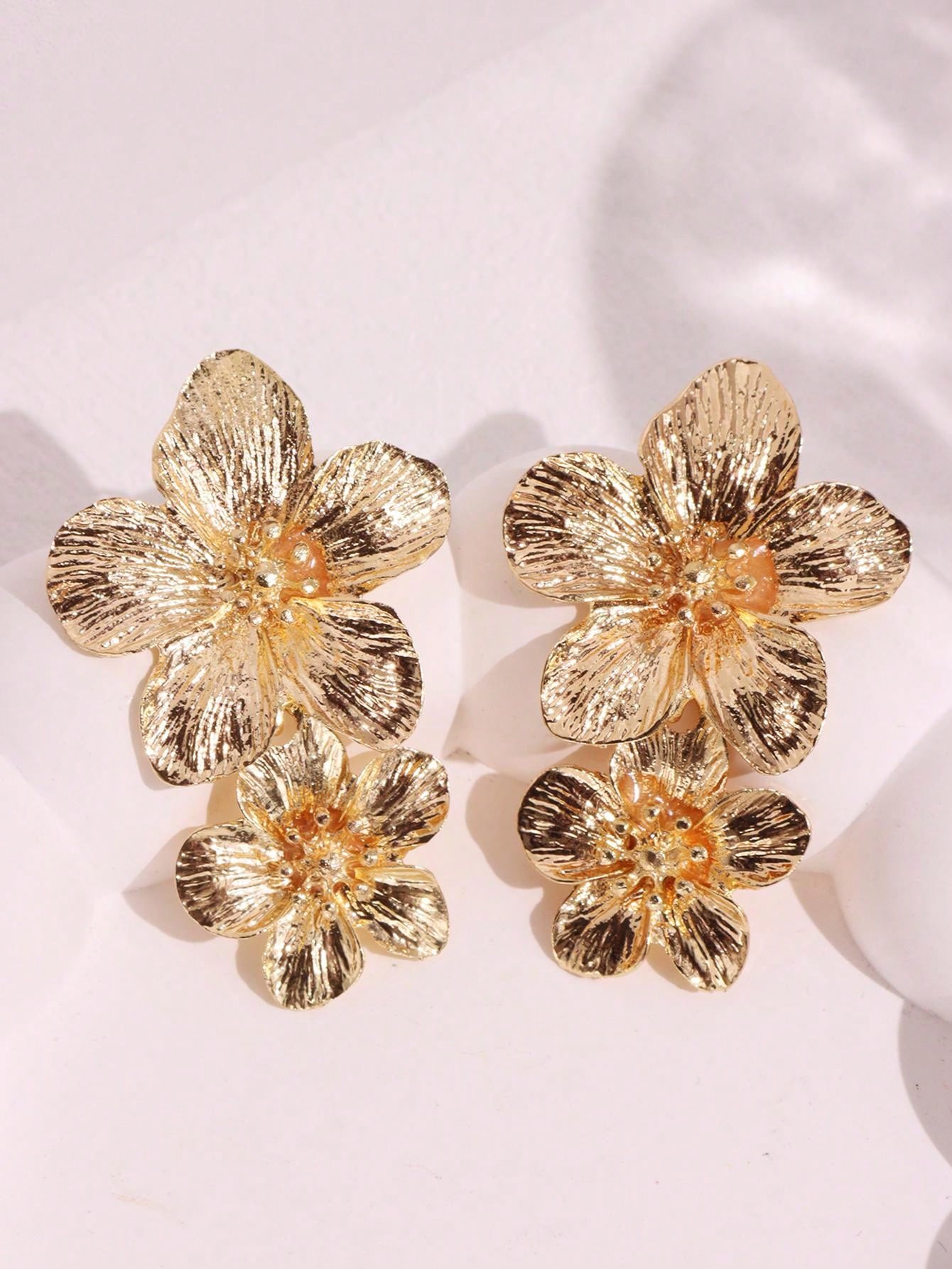 Flower Drop Earrings