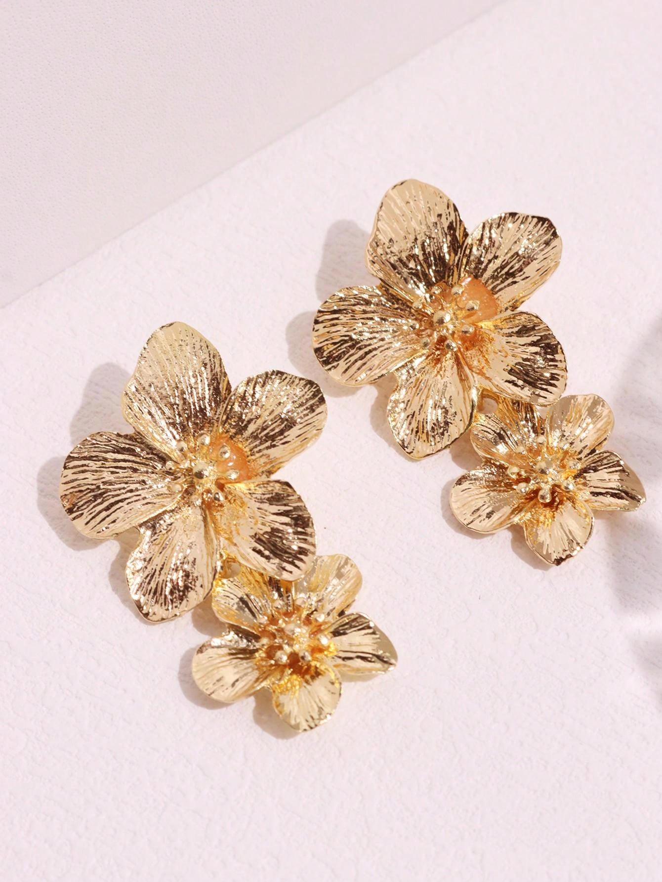 Flower Drop Earrings