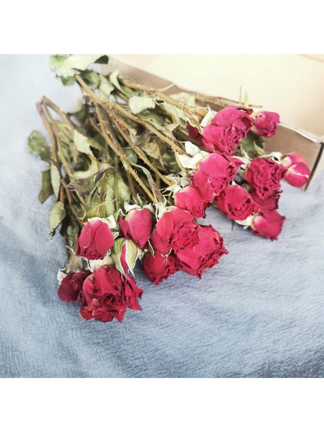 100pcs Diy Dried Flower Bag Natural Rose/Babybreath/Eucalyptus/Lover Grass /Lagurus/Bunny Tails Bulk Lavender Daisy Preserved Dried Flower Material Package Heads For Decoration