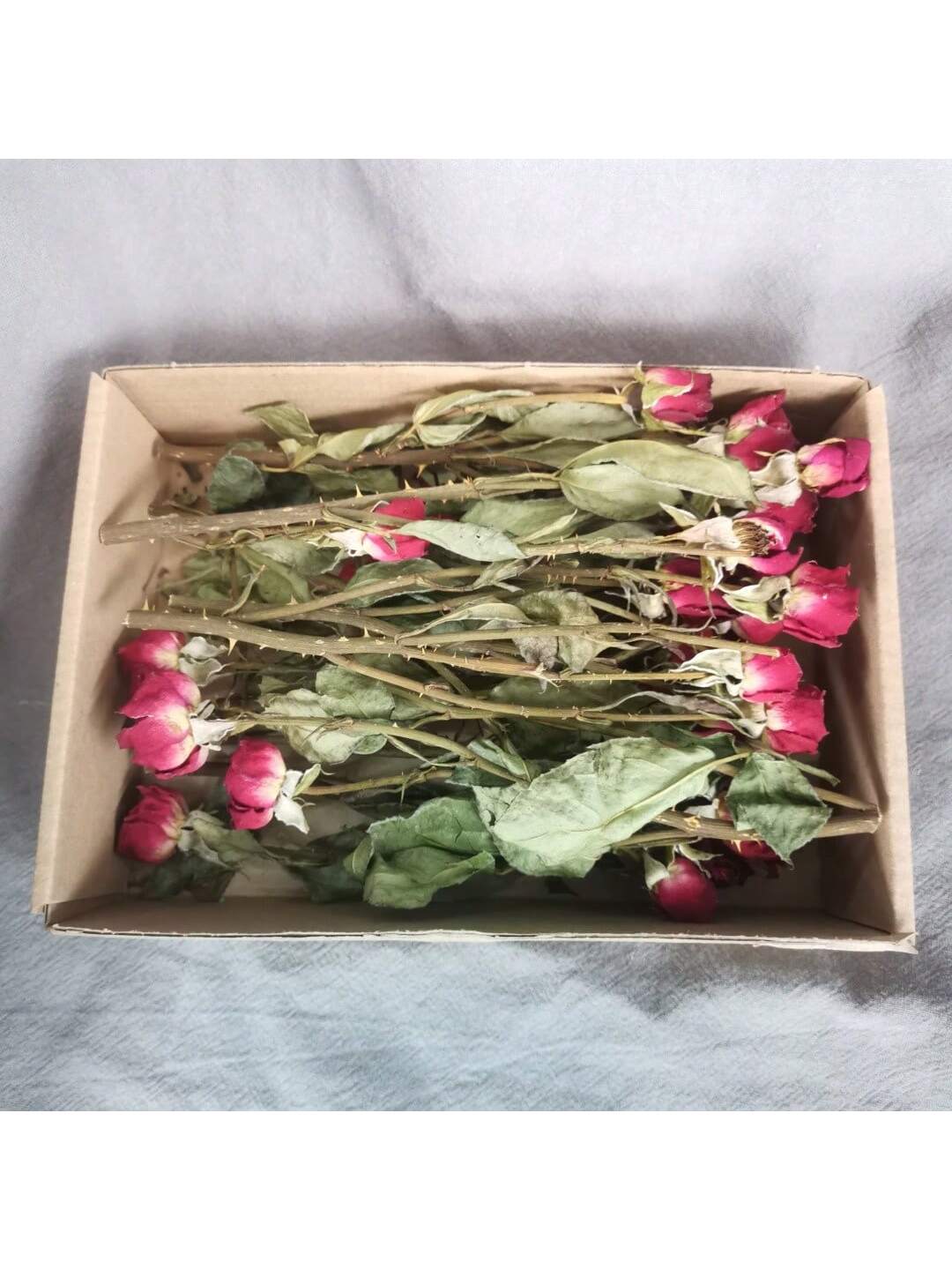 100pcs Diy Dried Flower Bag Natural Rose/Babybreath/Eucalyptus/Lover Grass /Lagurus/Bunny Tails Bulk Lavender Daisy Preserved Dried Flower Material Package Heads For Decoration