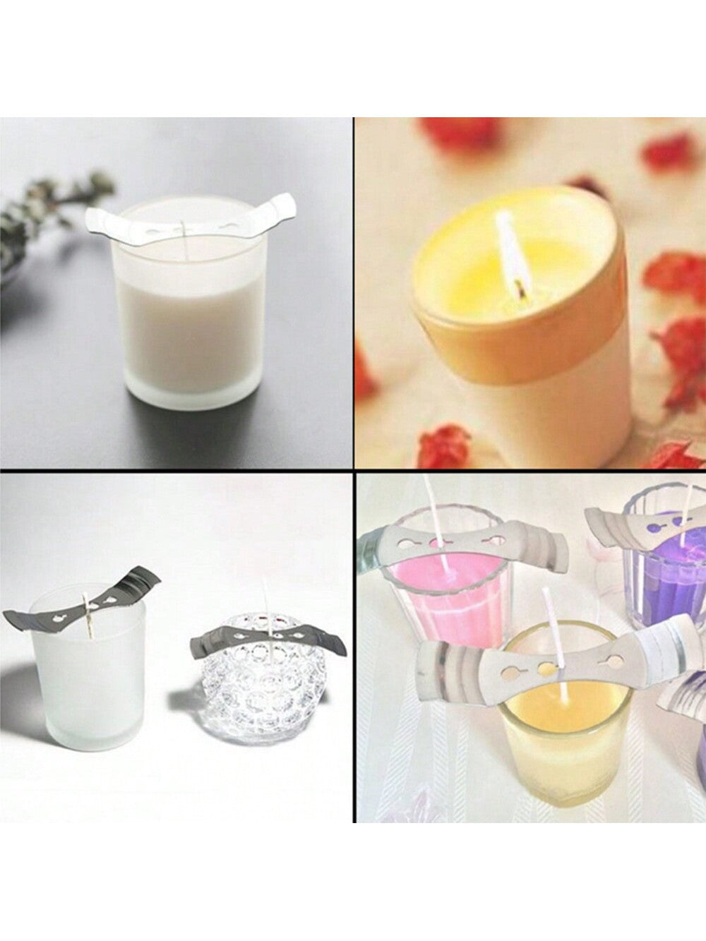 500/1000g White Soy Wax, For DIY Aromatherapy Candle Making Materials