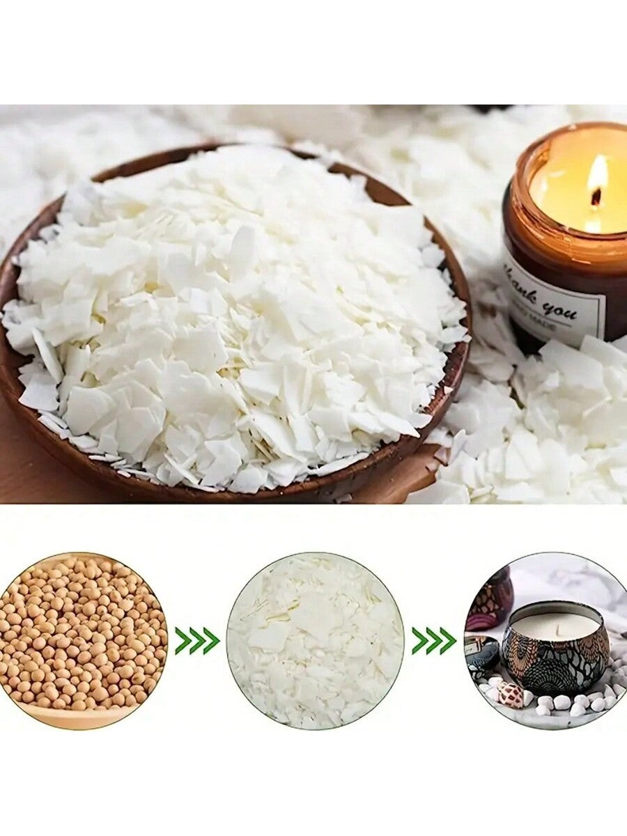 500/1000g White Soy Wax, For DIY Aromatherapy Candle Making Materials