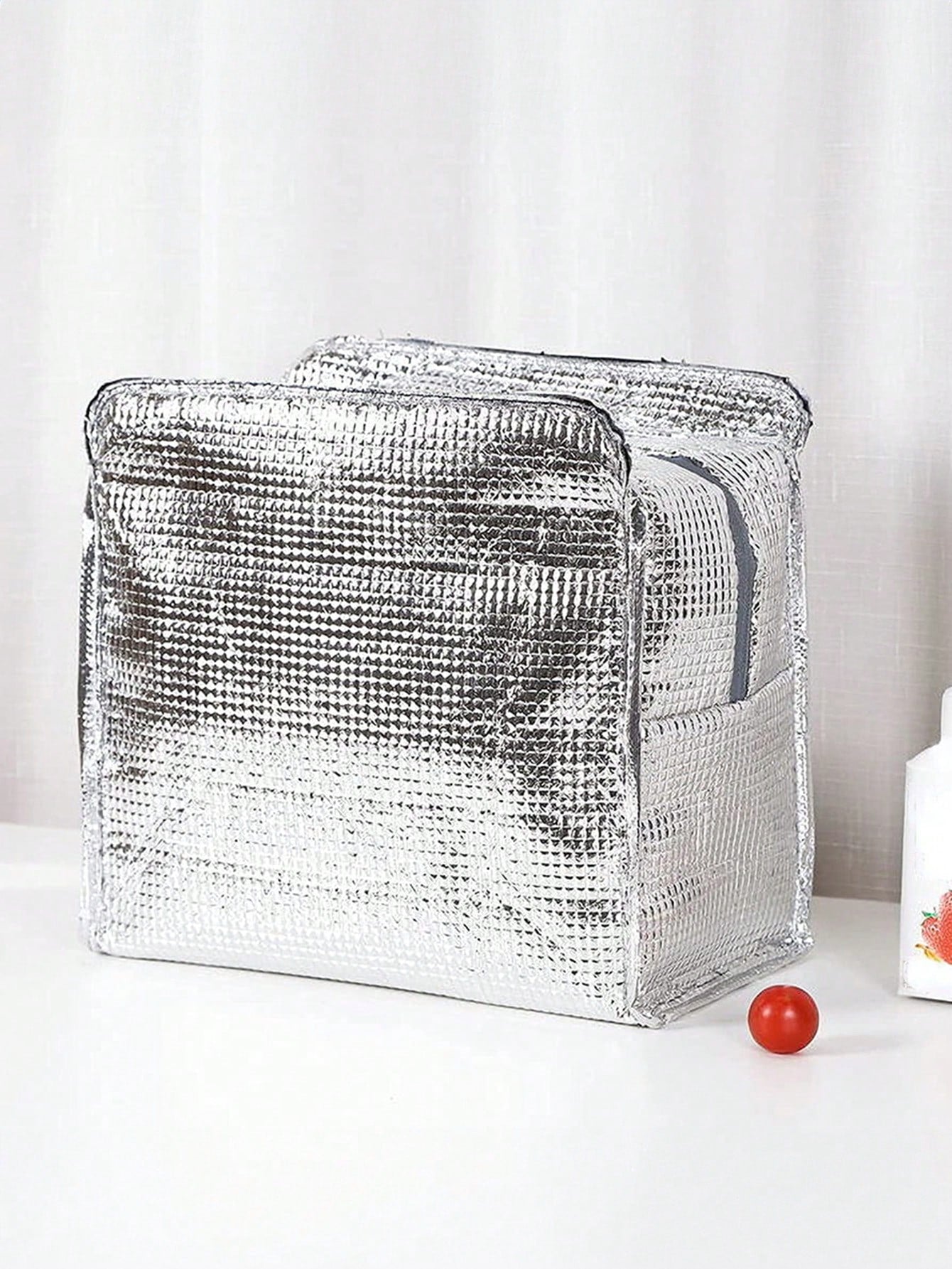 Teacher Print Insulation Lunch Bag, Fashion Travel Picnic Bag, Portable Thickened Aluminum Foil Handbag For Office School Travel Festival Teacher, Best Teacher Gifts Forever For Teachers Day