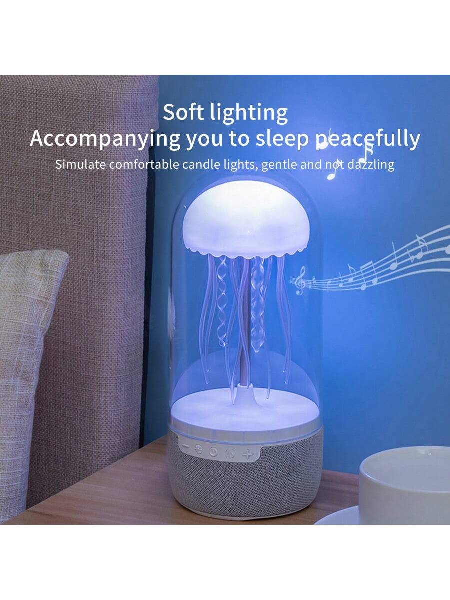 Jellyfish Bluetooth Speaker, Wireless Jellyfish Speaker, Suitable For Home Office Desktop Decoration, Suitable For Teen Girls Boys Adult Christmas Gifts    K19