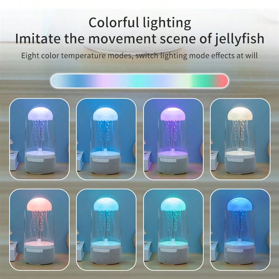 Jellyfish Bluetooth Speaker, Wireless Jellyfish Speaker, Suitable For Home Office Desktop Decoration, Suitable For Teen Girls Boys Adult Christmas Gifts    K19