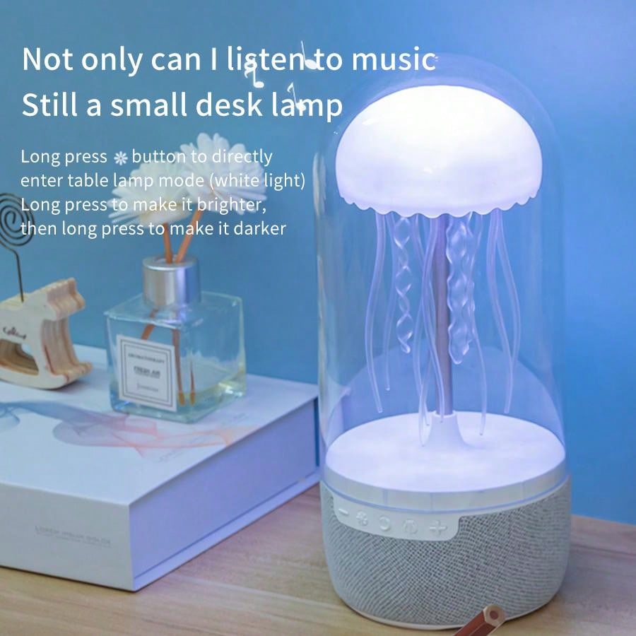 Jellyfish Bluetooth Speaker, Wireless Jellyfish Speaker, Suitable For Home Office Desktop Decoration, Suitable For Teen Girls Boys Adult Christmas Gifts    K19