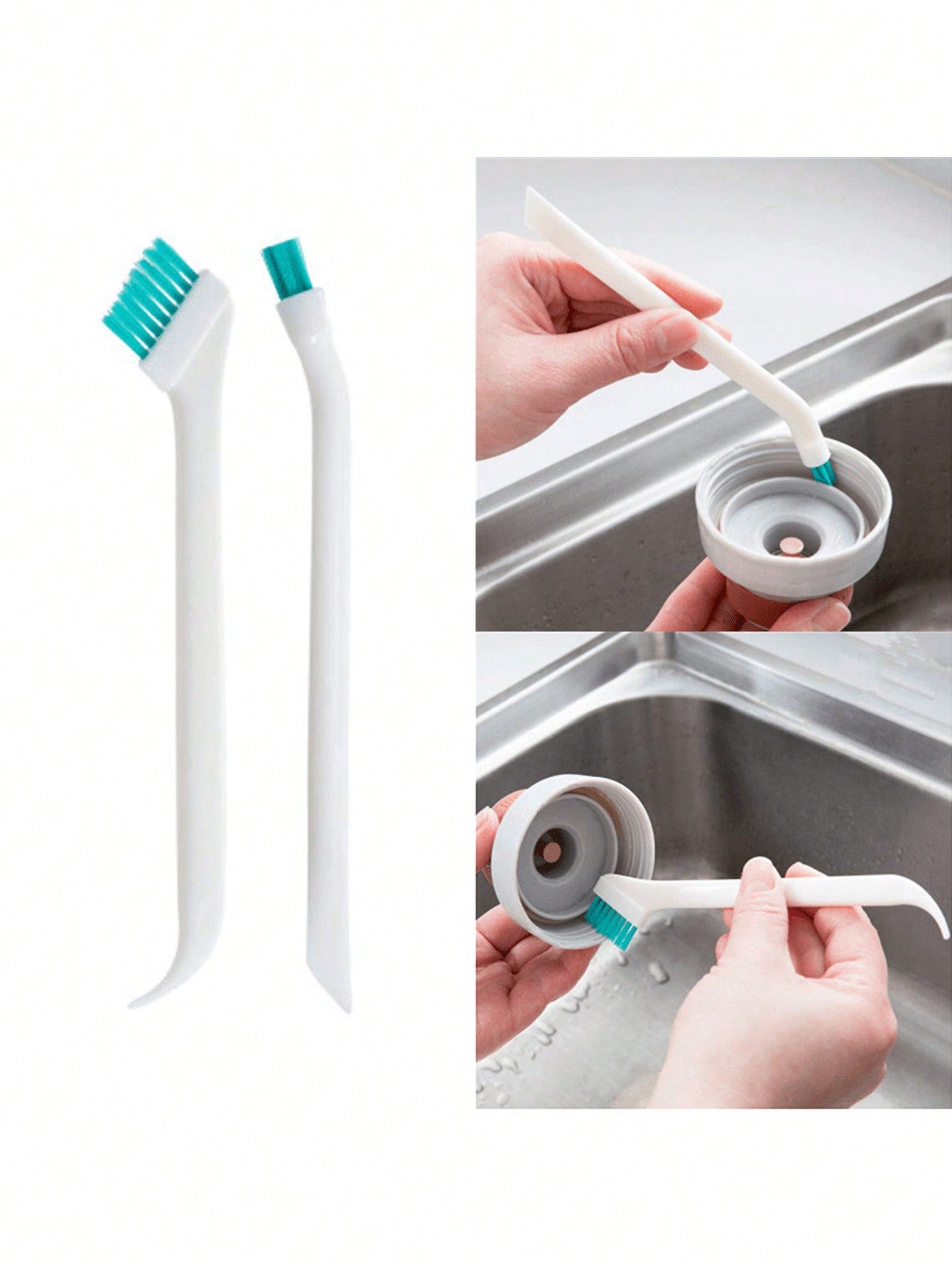 2pcs/Set Baby Bottle Cleaning Brush, Newborn Infant Cup Brush, Milk Bottle Small Brush