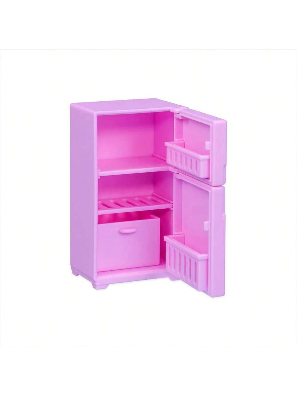 16pcs Mini Refrigerator Toys, Simulation Food Children's Toys, Dollhouse Miniature Kitchen Play