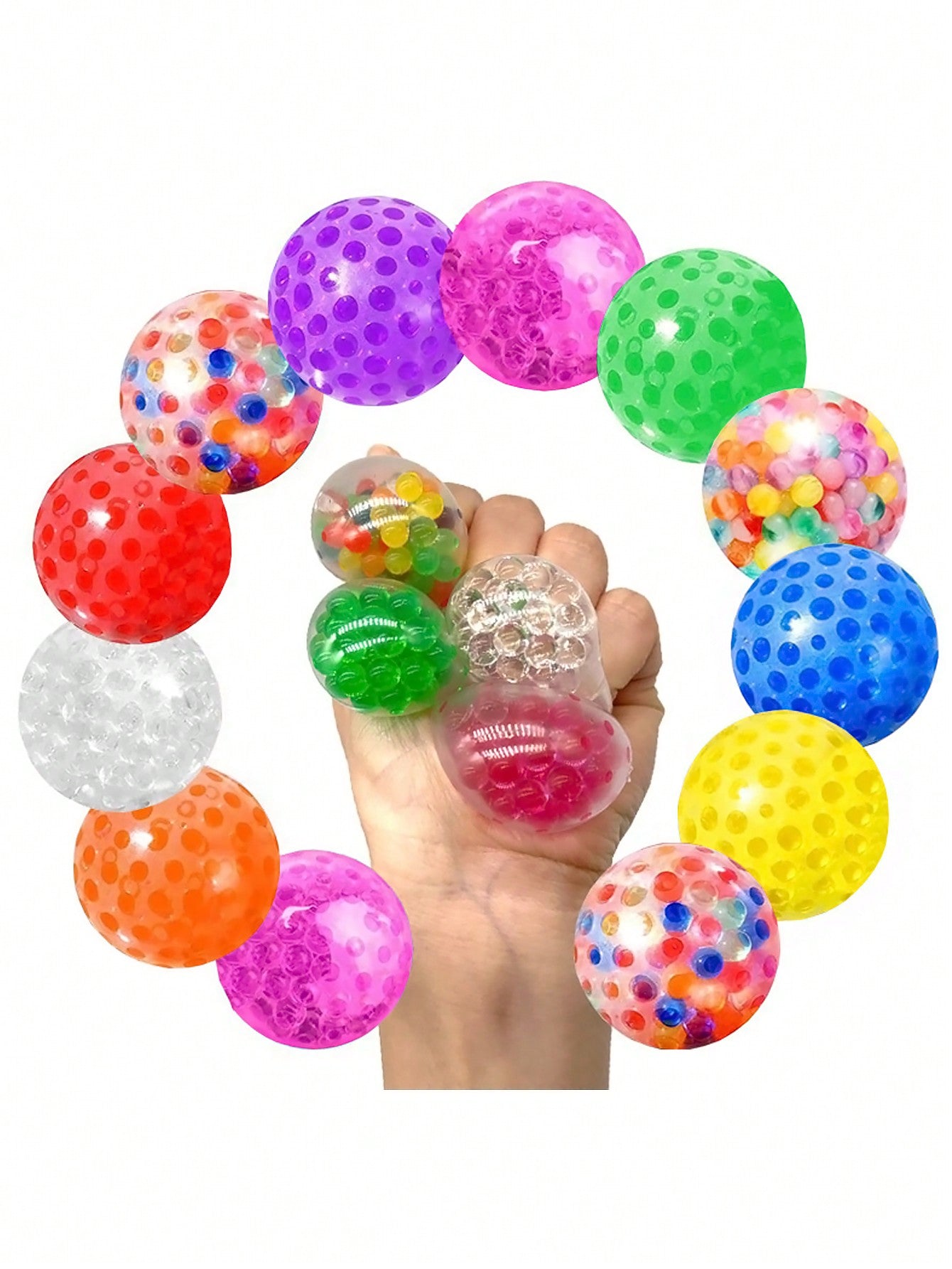 12pcs Stress Balls,Soft