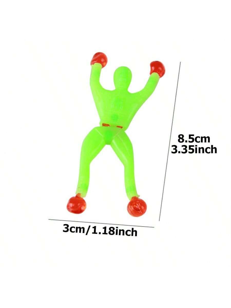 5-20pcs Color Random Funny Sticky Wall Climbing Men Toys For Adults Plastic Climbing Flip Man Attractive Classic Gift Novelty Toy