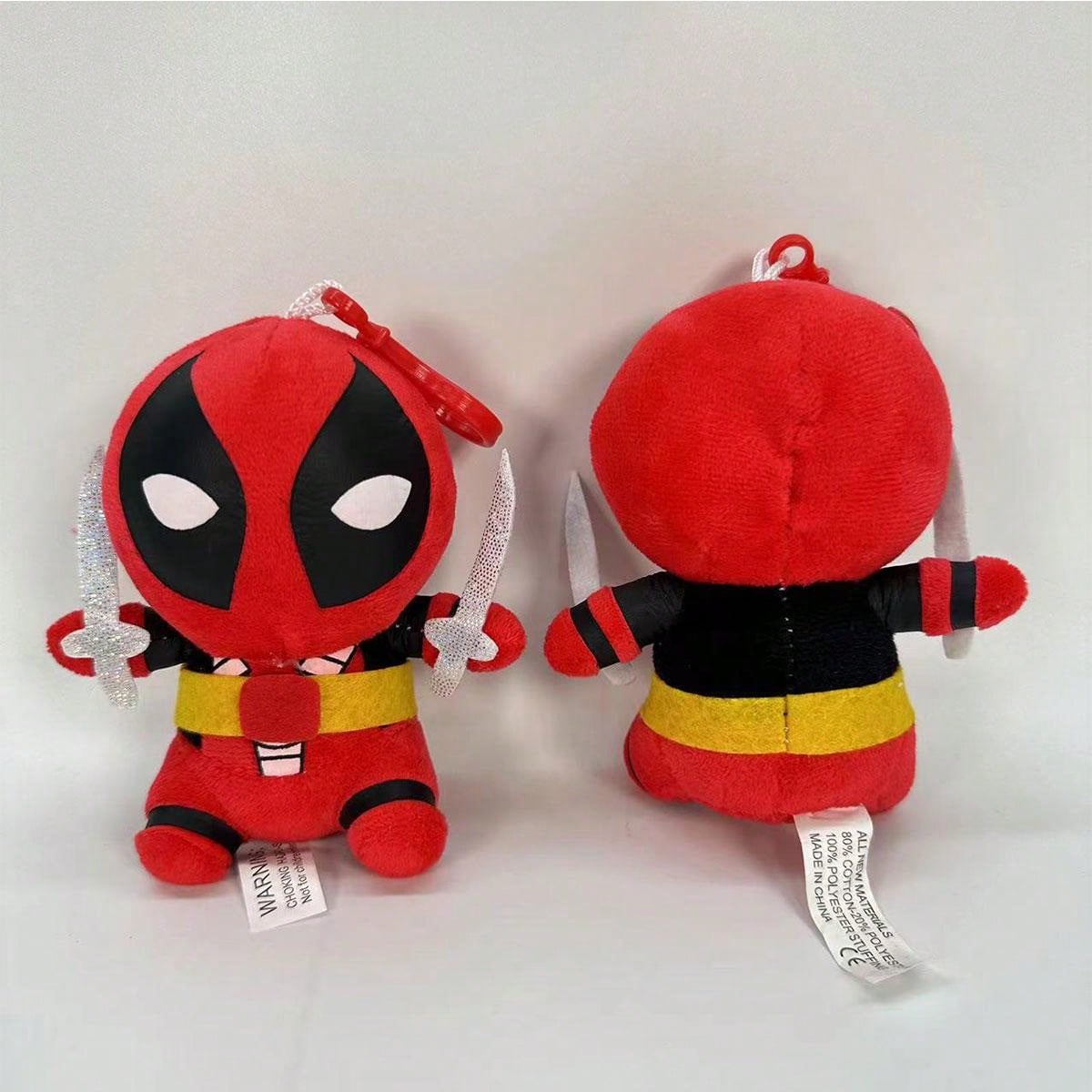 Disney Marvel Superhero Deadpool Plush Doll, Birthday Gift