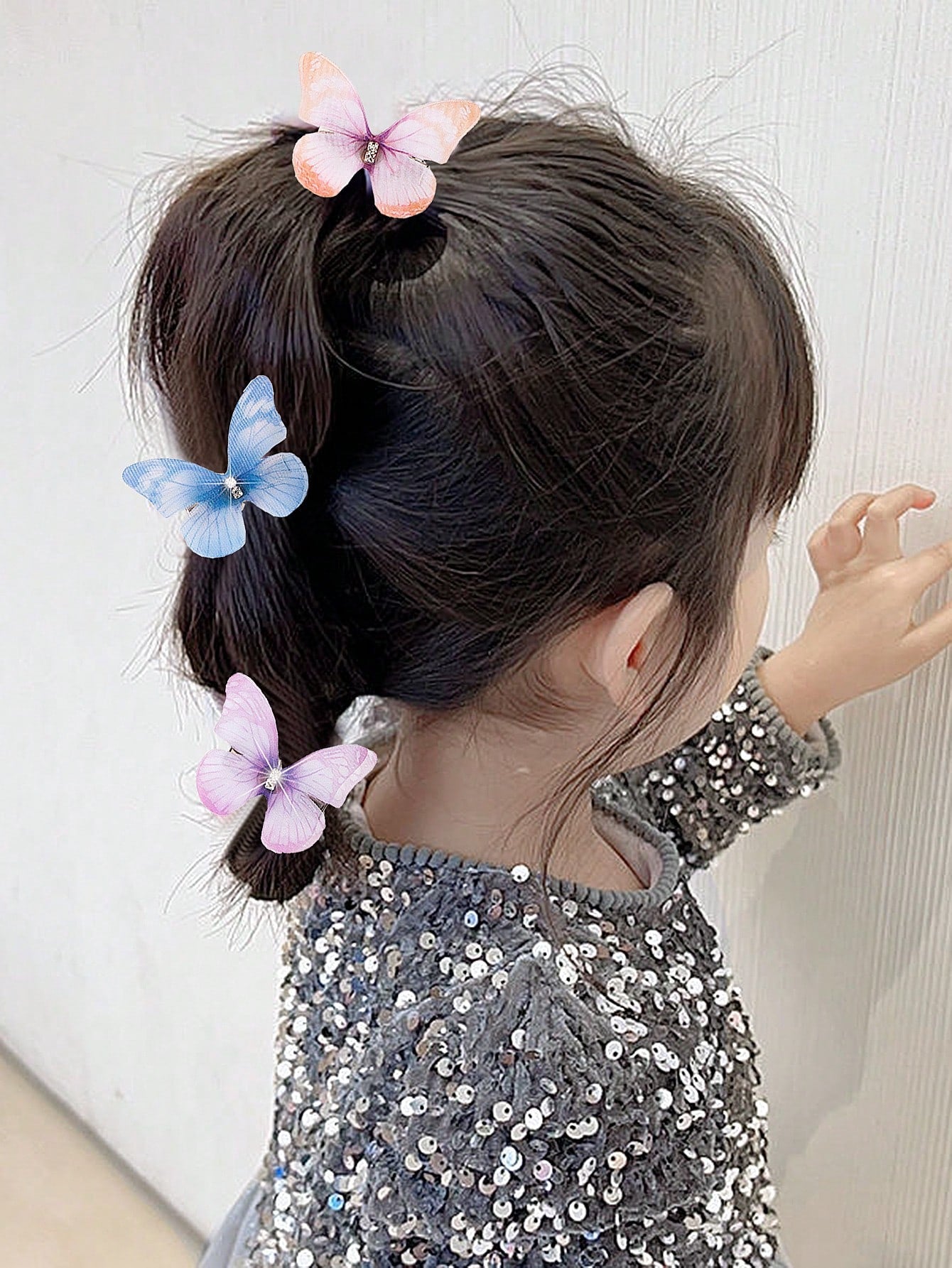 267pcs Kids Girls Multicolor Hair Scrunchies, Bow Hair Clips, Rabbit Ears Headbands, Hair Ties, Cute Hair Accessories Set