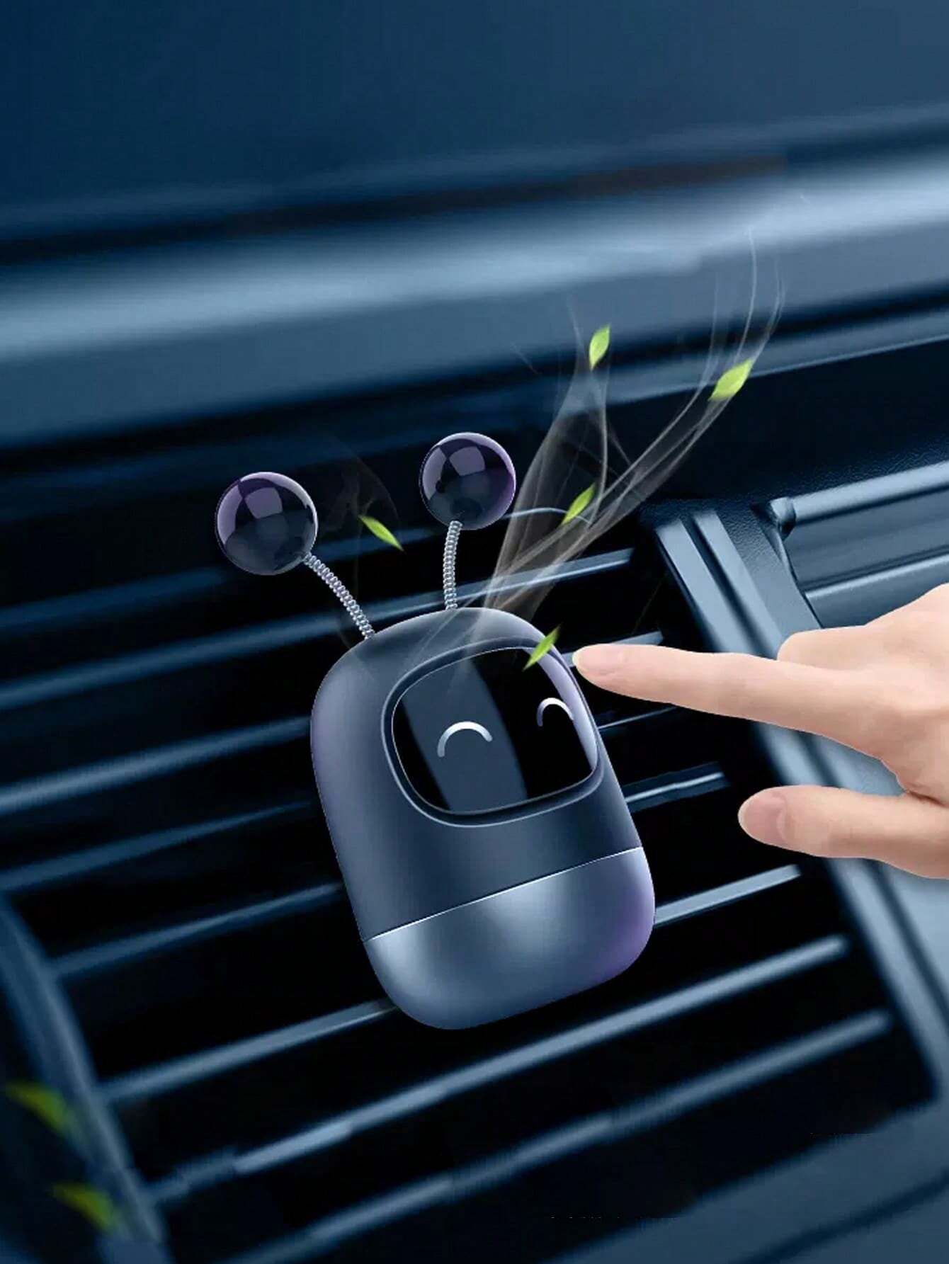 Robot Air Vent Car Diffuser (Includes 3 Scented Rods)