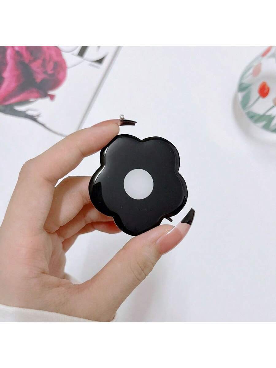 1pc Self-Adhesive Retractable Multicolor Flower Phone Holder