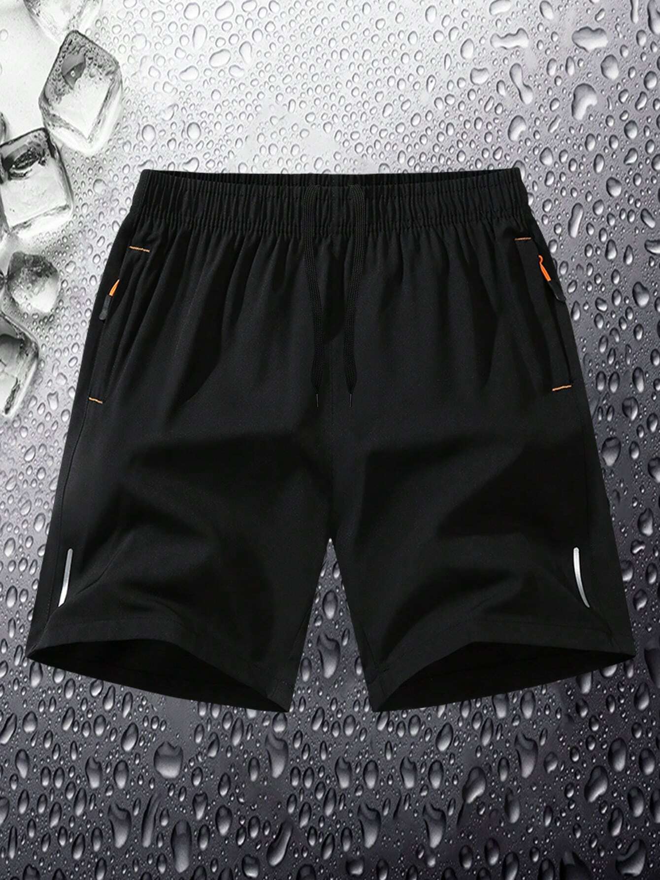 3pcs Men Plus Size Sports Shorts, Summer Ultra-Thin Quick Dry Shorts, Fashion Casual Running Gym Shorts, Beach Pants