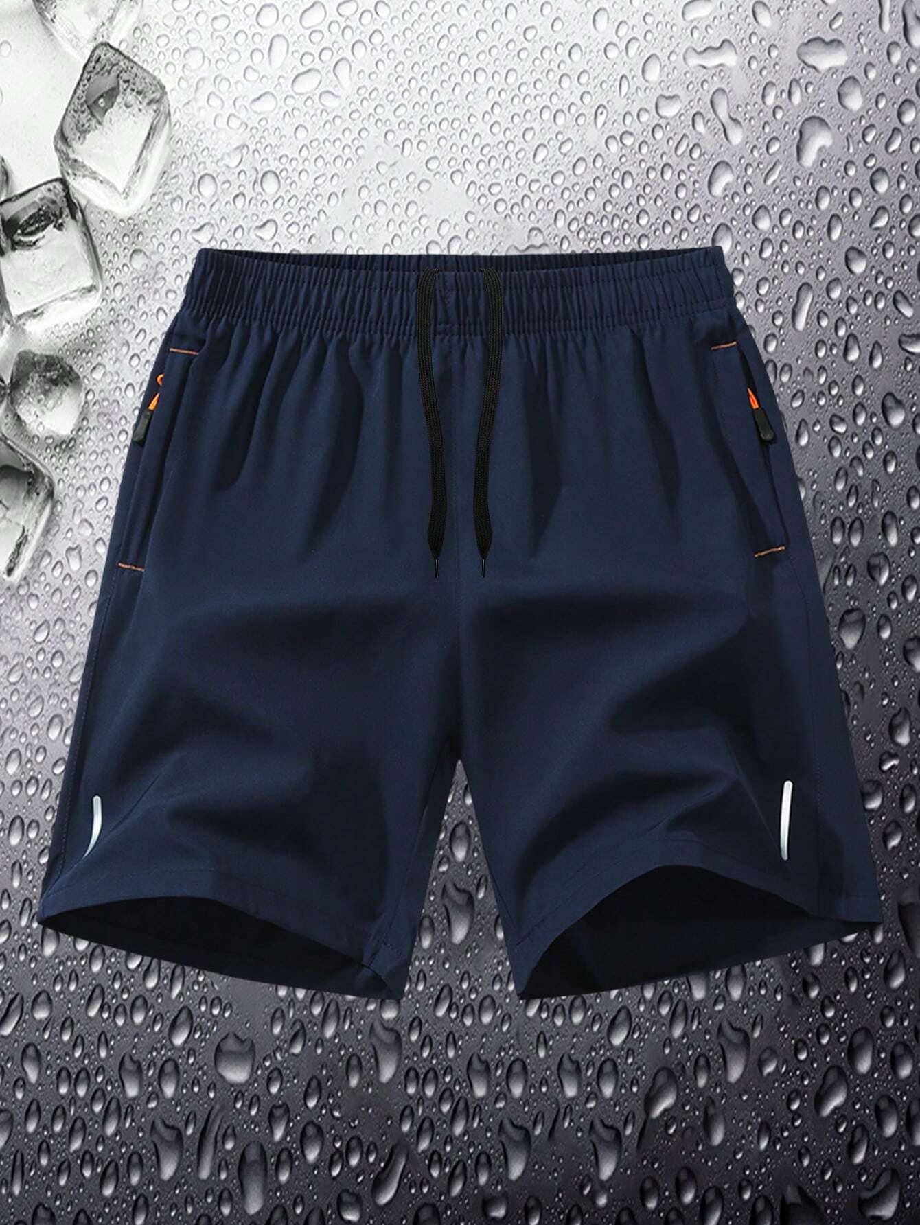 3pcs Men Plus Size Sports Shorts, Summer Ultra-Thin Quick Dry Shorts, Fashion Casual Running Gym Shorts, Beach Pants