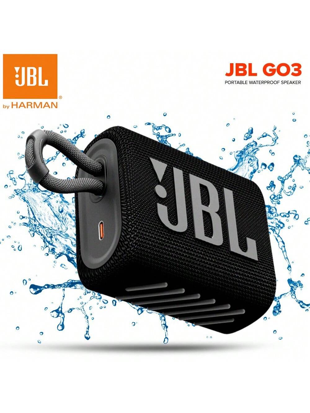 JBL Go 3 Bluetooth Speaker Powerful Bass Subwoofers Stereo Sound Outdoor GO3 Portable Mini Wireless Speaker Original JBL