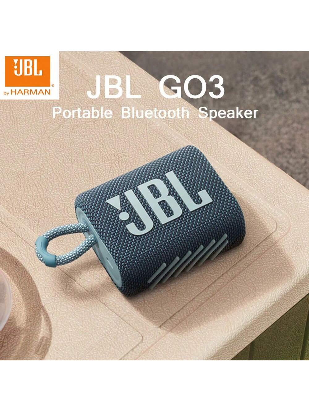 JBL Go 3 Bluetooth Speaker Powerful Bass Subwoofers Stereo Sound Outdoor GO3 Portable Mini Wireless Speaker Original JBL