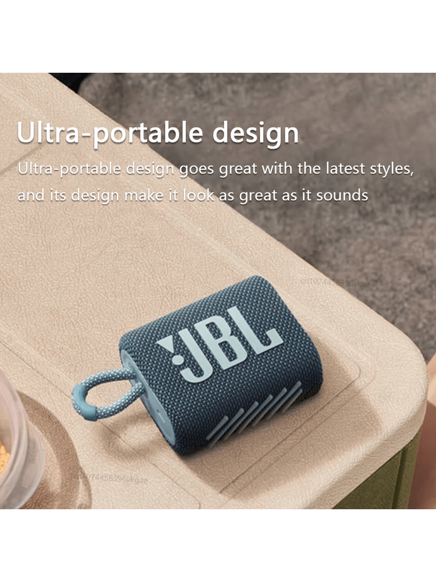 JBL Go 3 Bluetooth Speaker Powerful Bass Subwoofers Stereo Sound Outdoor GO3 Portable Mini Wireless Speaker Original JBL