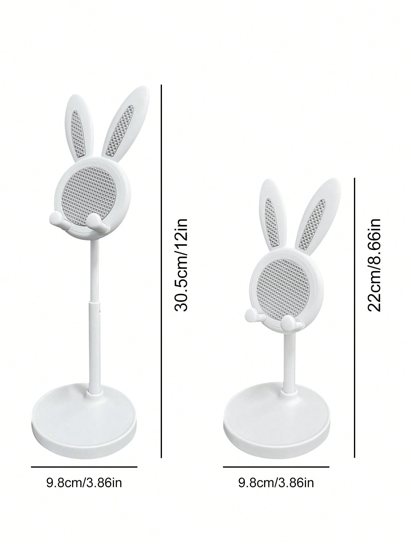 1pc Desktop Adjustable Folding Rabbit Shaped Tablet Stand, Phone Holder