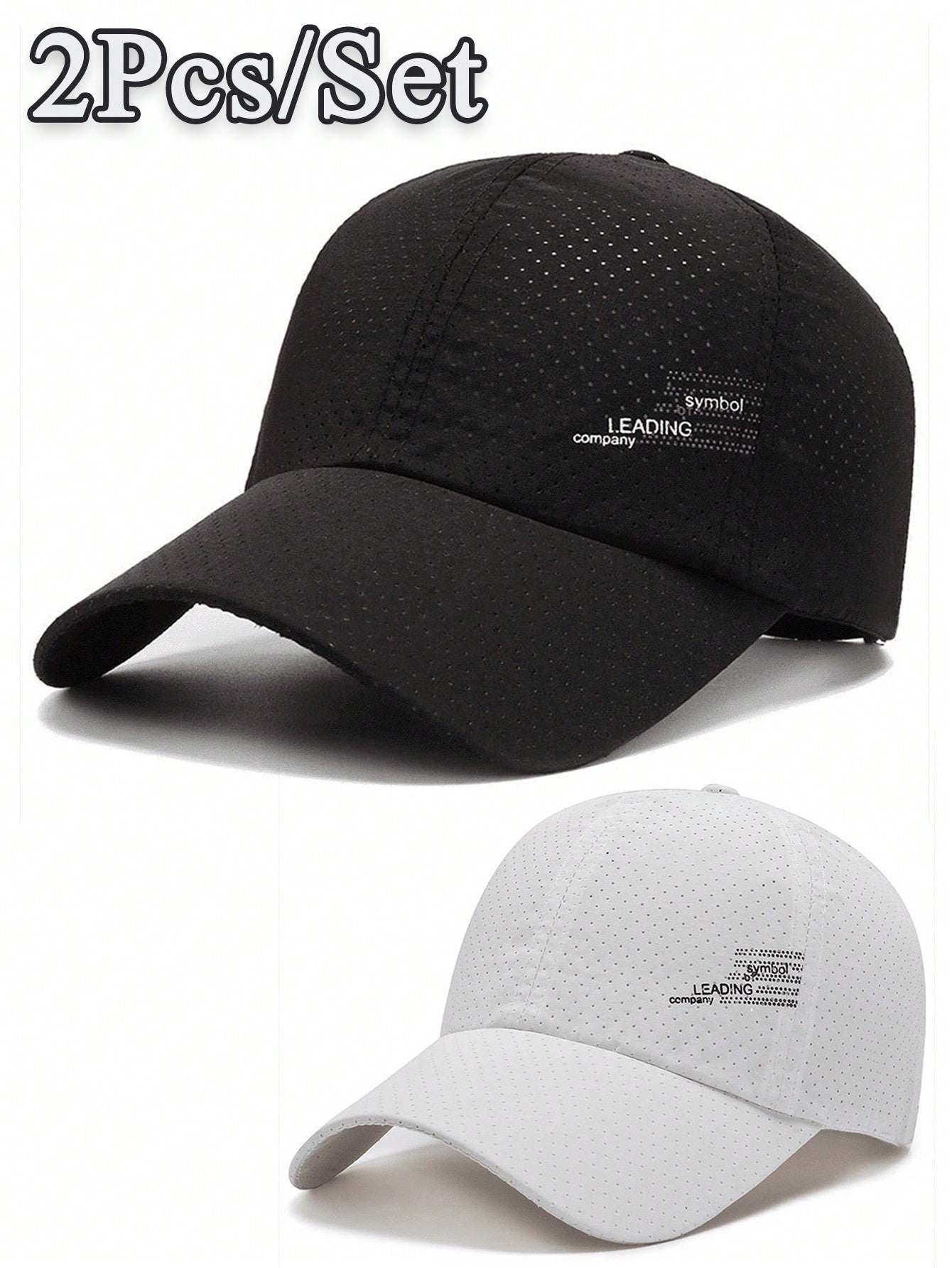 New Men's Quick-Drying Hat Summer Light Mesh Visor Breathable Baseball Cap Casual Cap