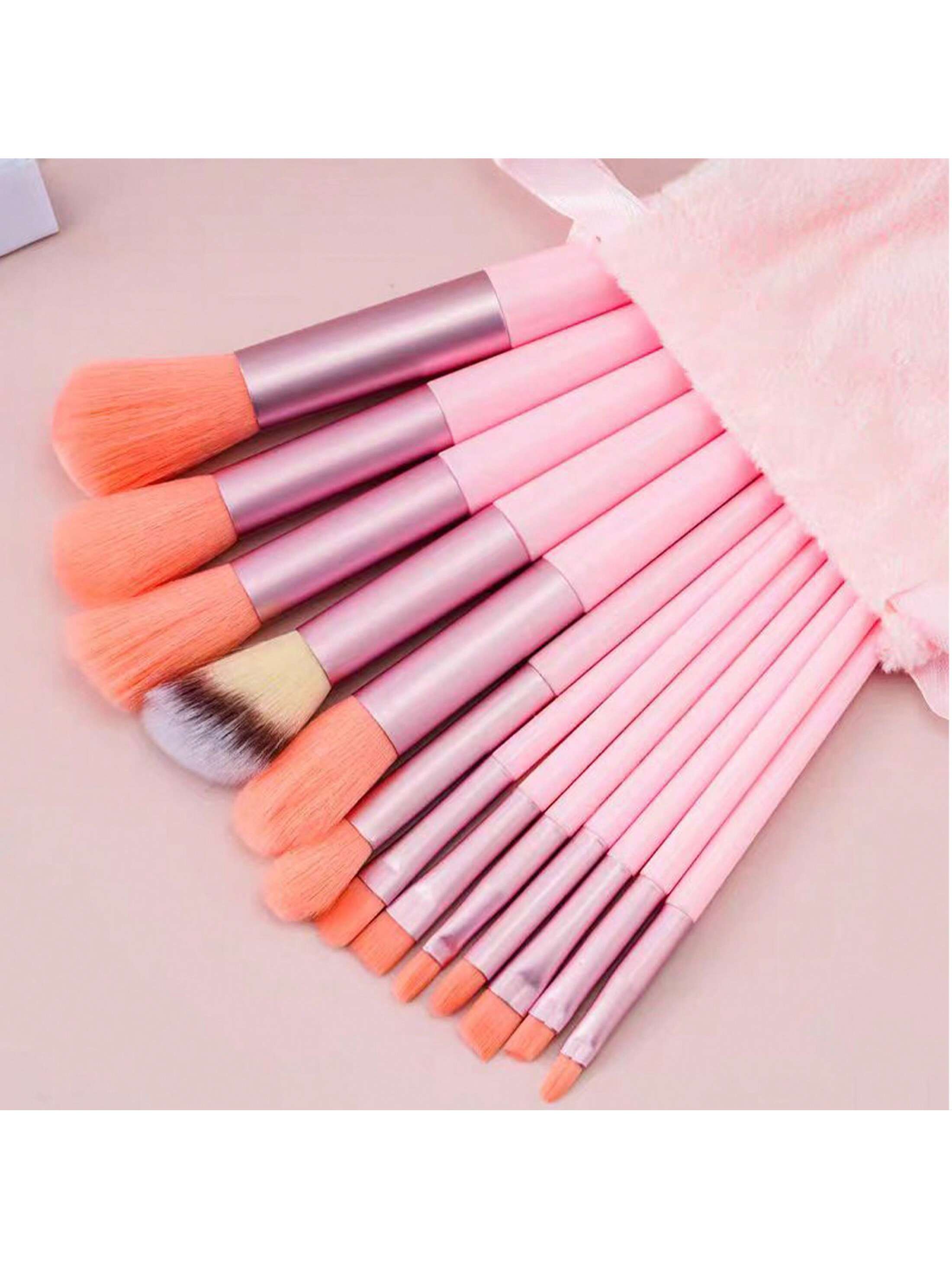 Makeup Brush 13pcs Brushes Set3pcs Cosmetic Makeup Sponge1pcs Makeup Brush Cleaning Box Beauty Tool Eyeshadow Blush Professional Brushes