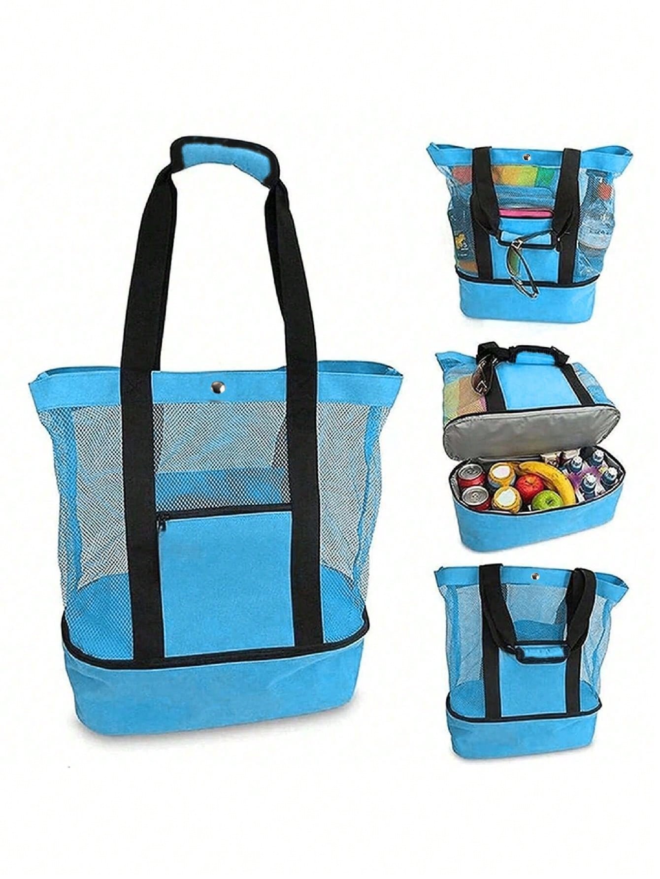 Large Bag With Waterproof Insulated Compartment  Friendly Bag Tote Bag  Beach Bag Travel Bag