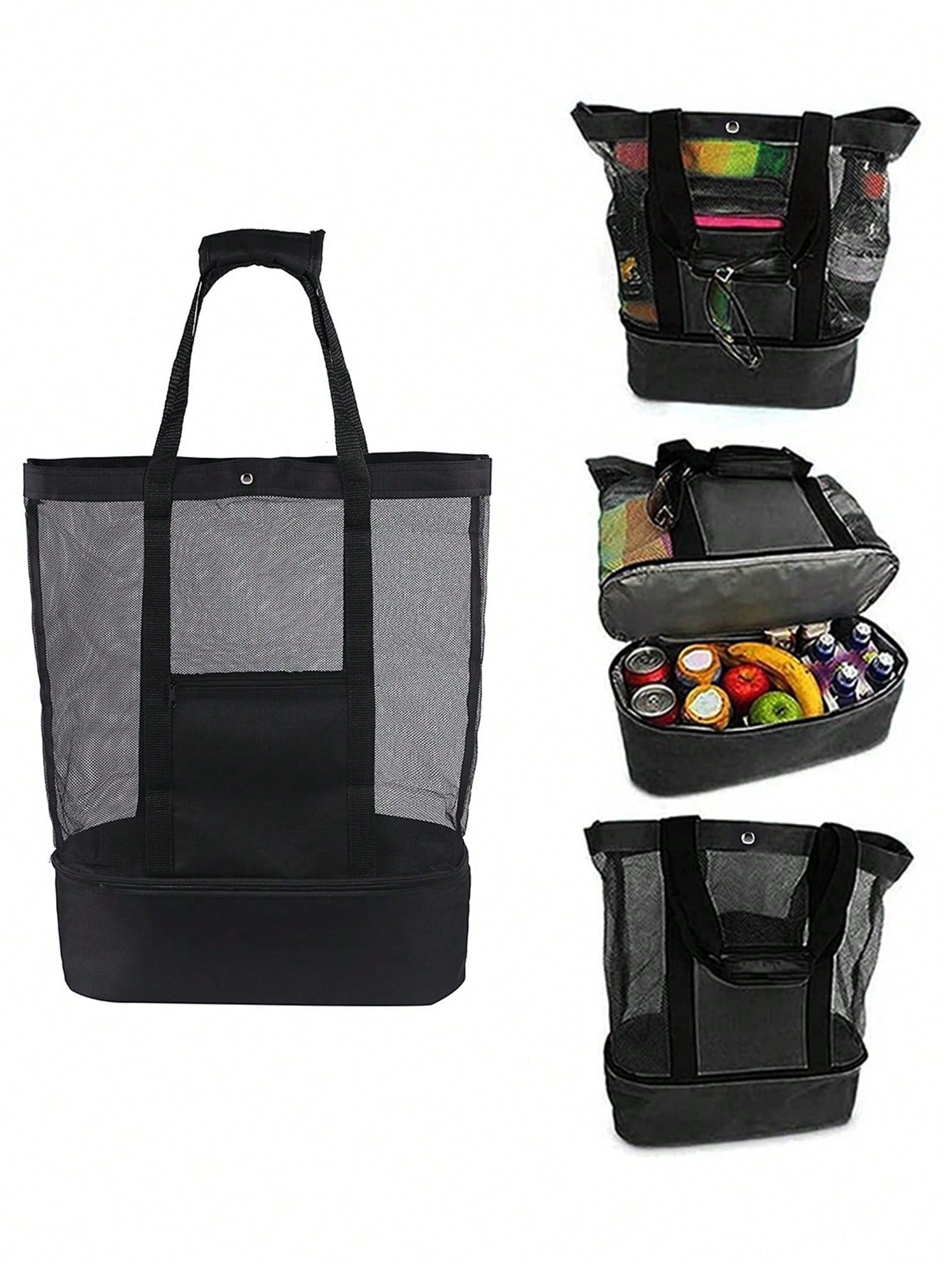 Large Bag With Waterproof Insulated Compartment  Friendly Bag Tote Bag  Beach Bag Travel Bag