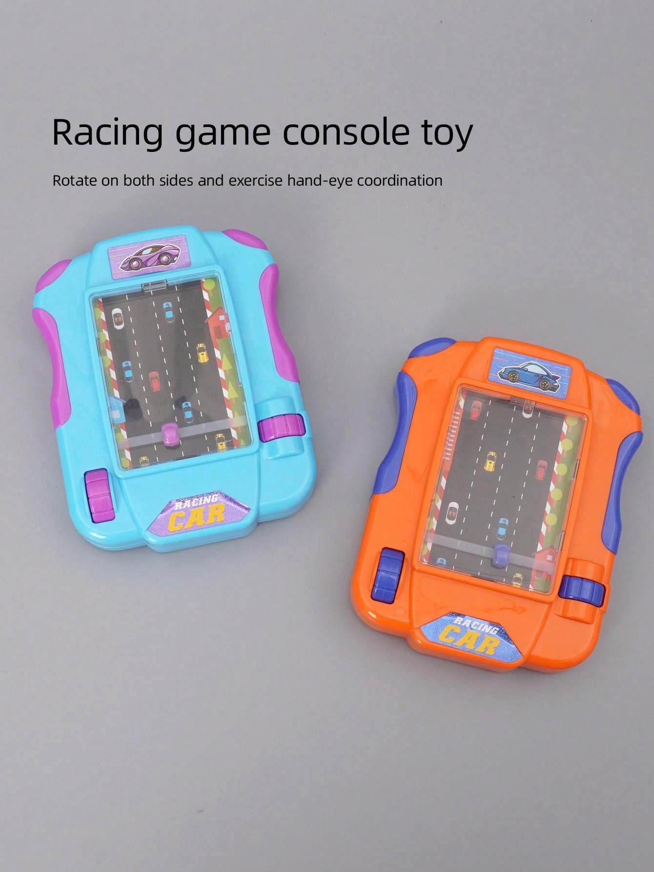 Racing Games Without Batteries Manual Children's Competitive Games Exercise Hand-Eye Coordination Decompression Fun Toys Interactive Parent-Child Toys Children's Gifts Mini Edition