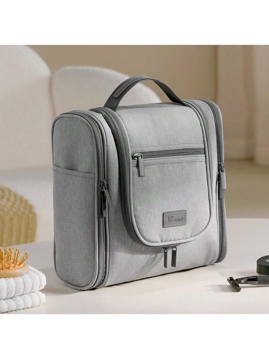 Travel, Business, Home Storage Bag, Men's And Women's Business Travel Handheld Large Capacity Toilet Bag, Can Hang Dry Wet Separation Makeup Bag Cosmetic Bag Makeup Storage Makeup Organizer Travel Accessories Brush Bag Make Up Container Travel Stuff Trav