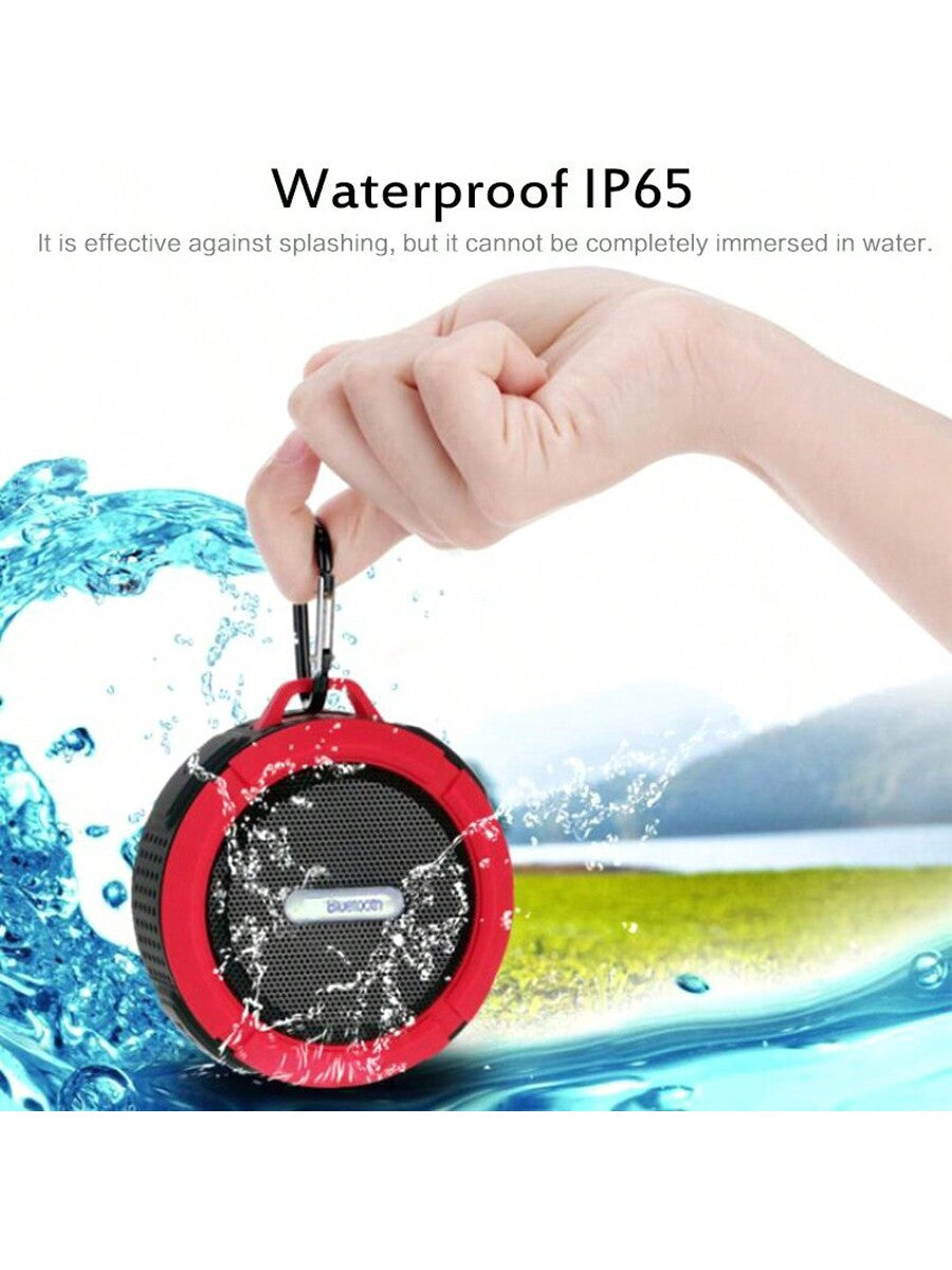 Waterproof Wireless Portable Bluetooth Speaker, Outdoor Subwoofer Music Sound Box For Mini Speakers, Bathroom Sucker Small Bluetooth Speaker, Mobile/Car/Sports Hands-Free Calls