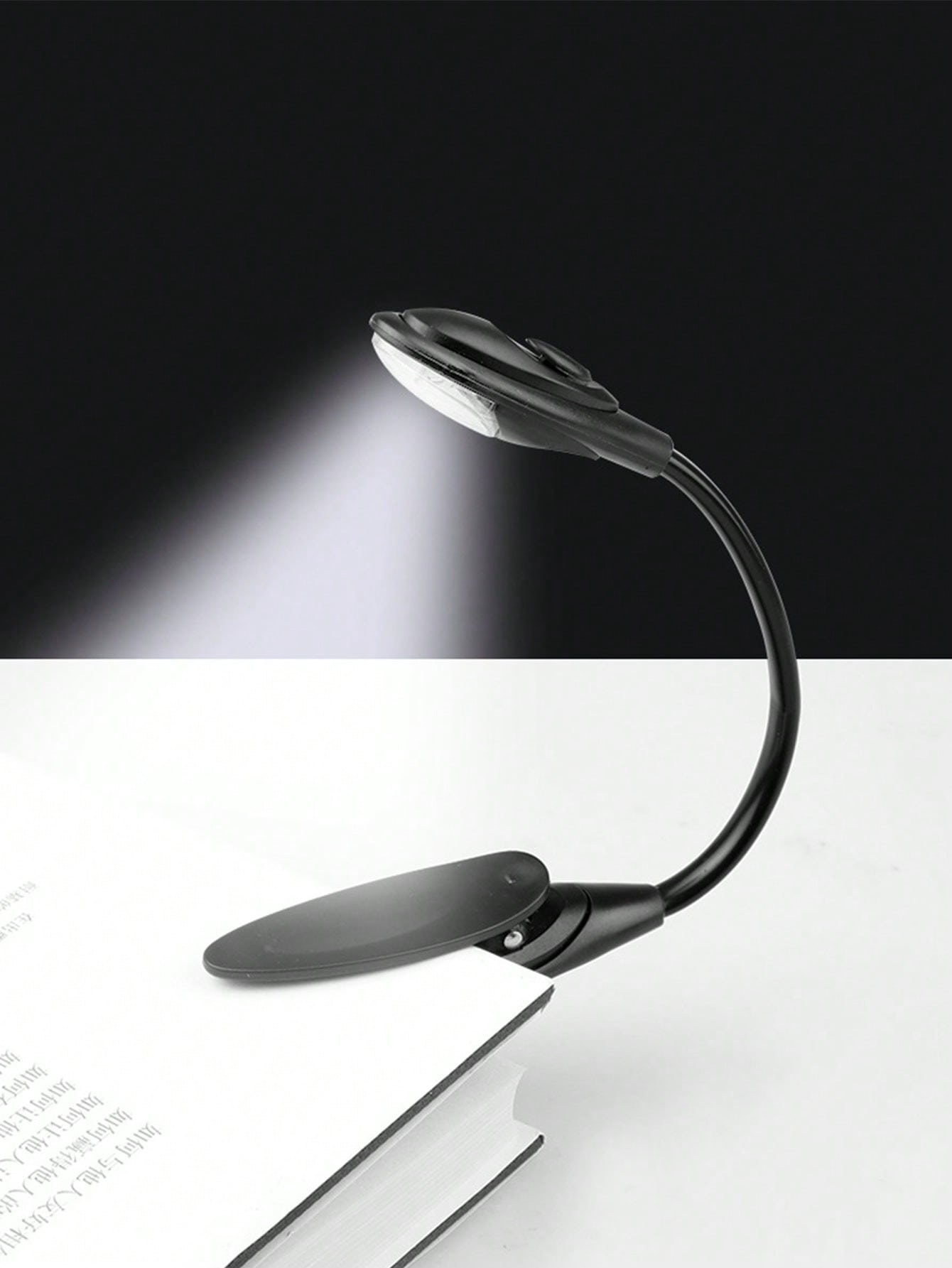 1pc Clip-On Book Light LED Mini Book Light Foldable Hose Clip Reading Light Reading Light Notebook Light Learning Assistant