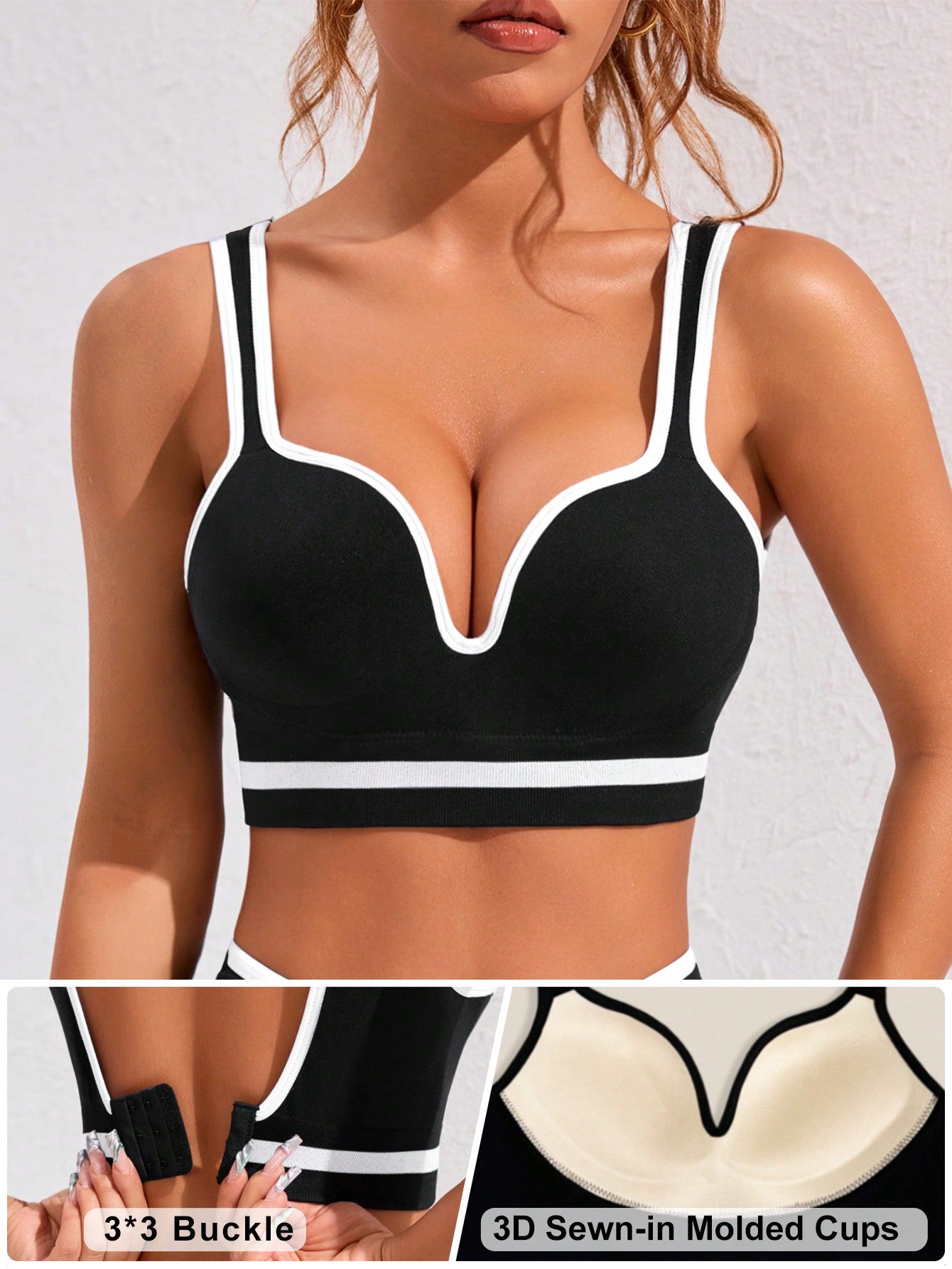 Seamless Padded Sports Bra