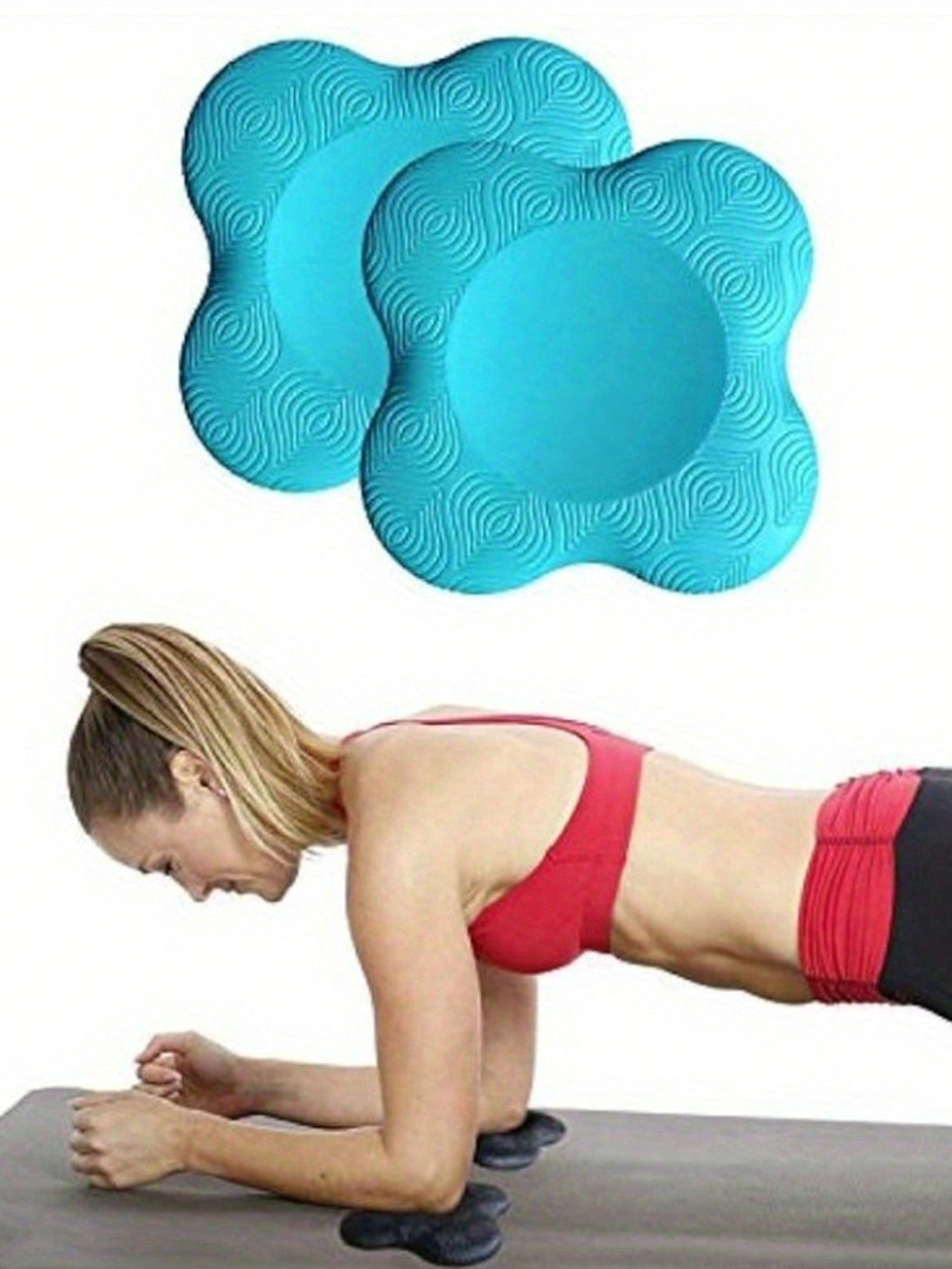 Yoga Knee Pads, Thickened Anti Slip Cushioning Cushion, Fitness Tablet Support, Elbow Joint Protection, Knee Kneeling Pad