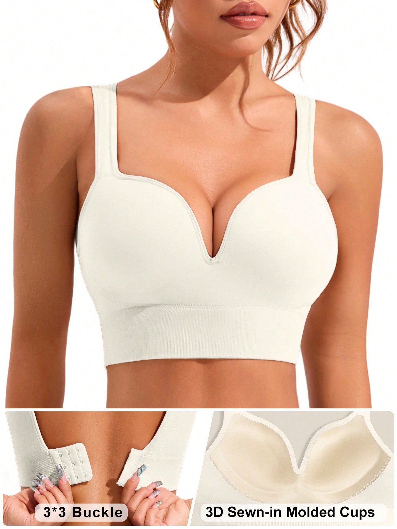 Seamless Padded Sports Bra