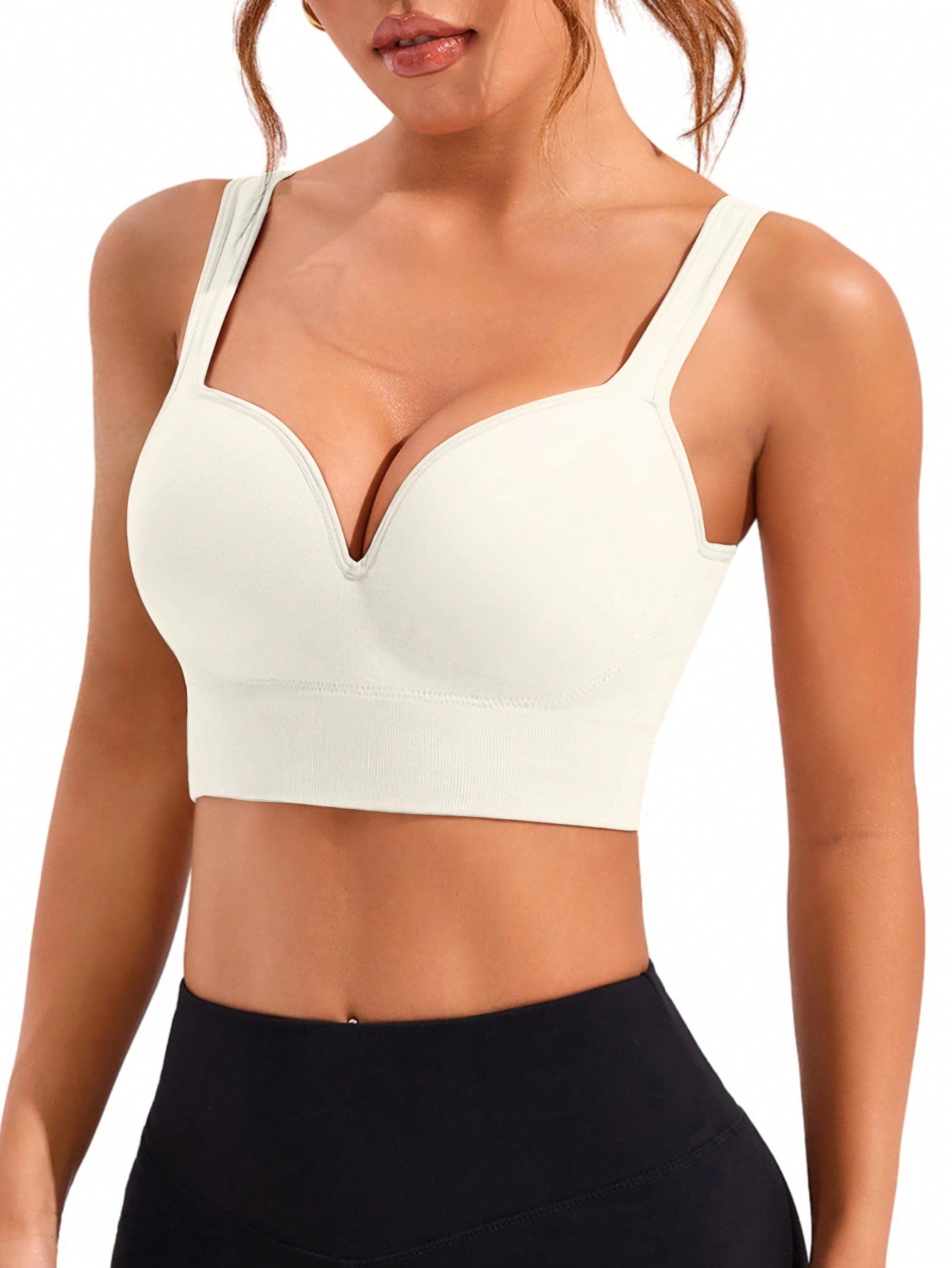 Seamless Padded Sports Bra