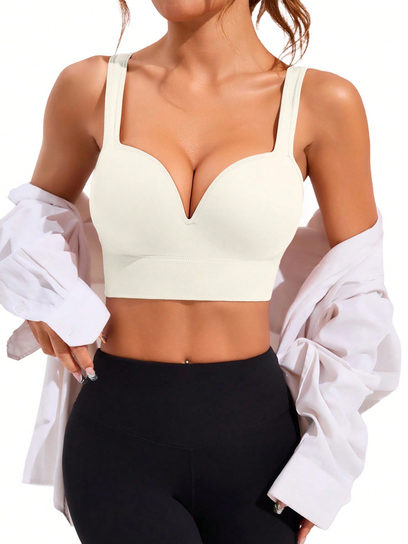 Seamless Padded Sports Bra