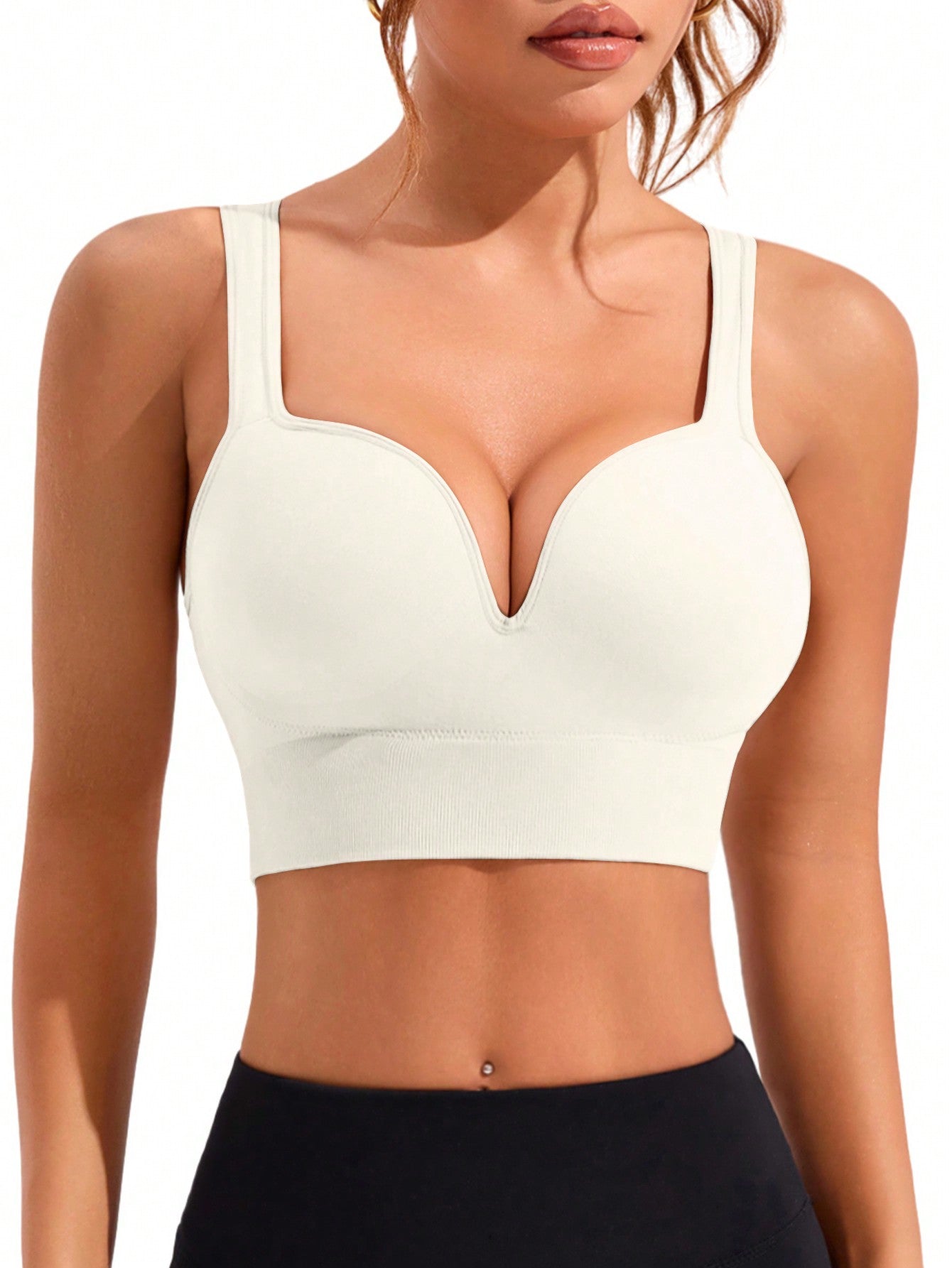 Seamless Padded Sports Bra