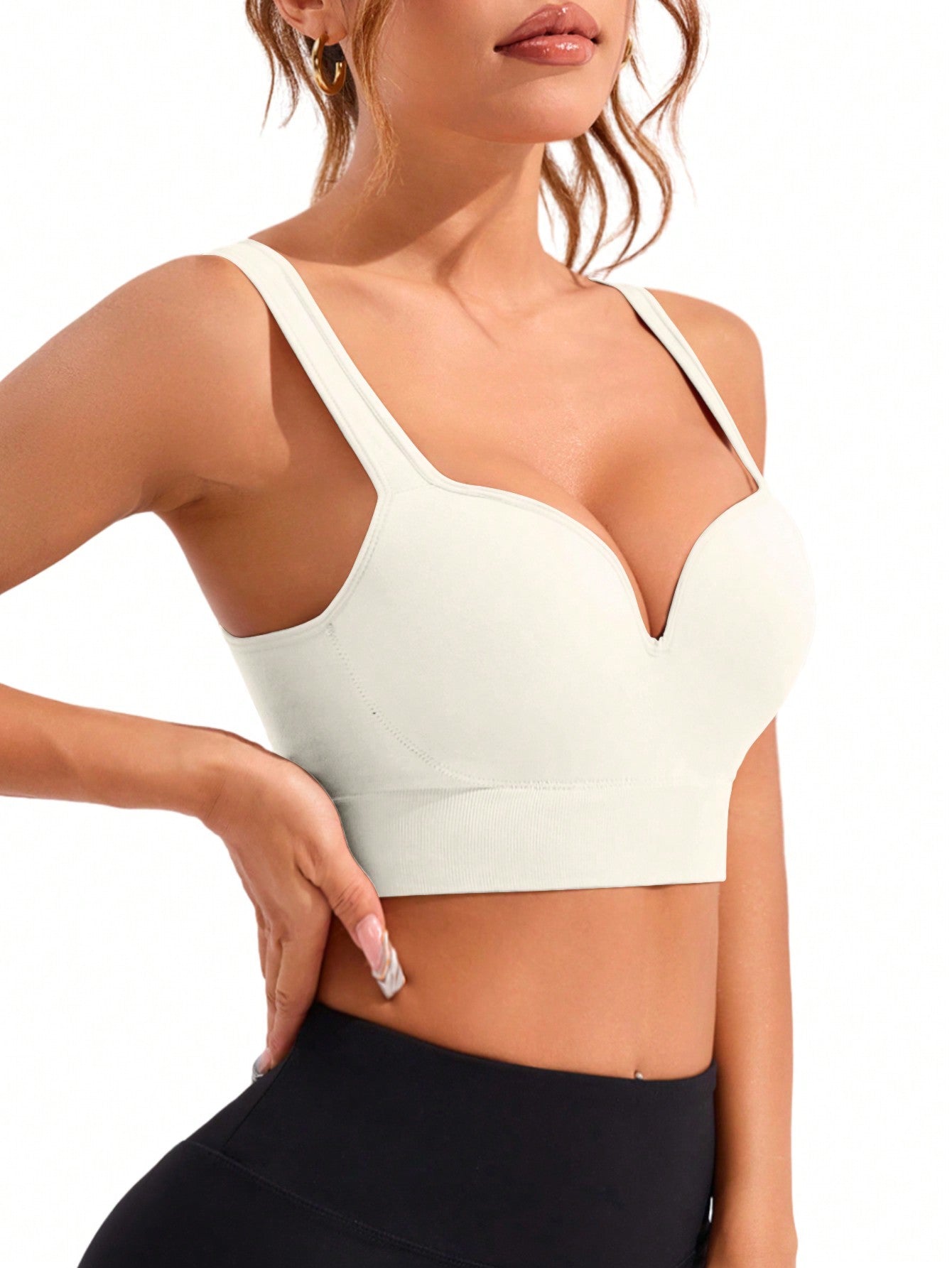 Seamless Padded Sports Bra