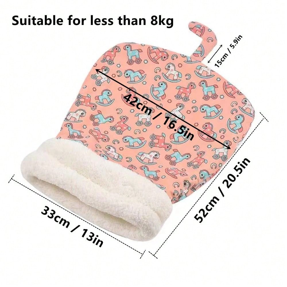 1pc Pet Sleeping Bag, Cat Bed, 4-Season Warm Nest Suitable For Cats/Dogs Under 8kg