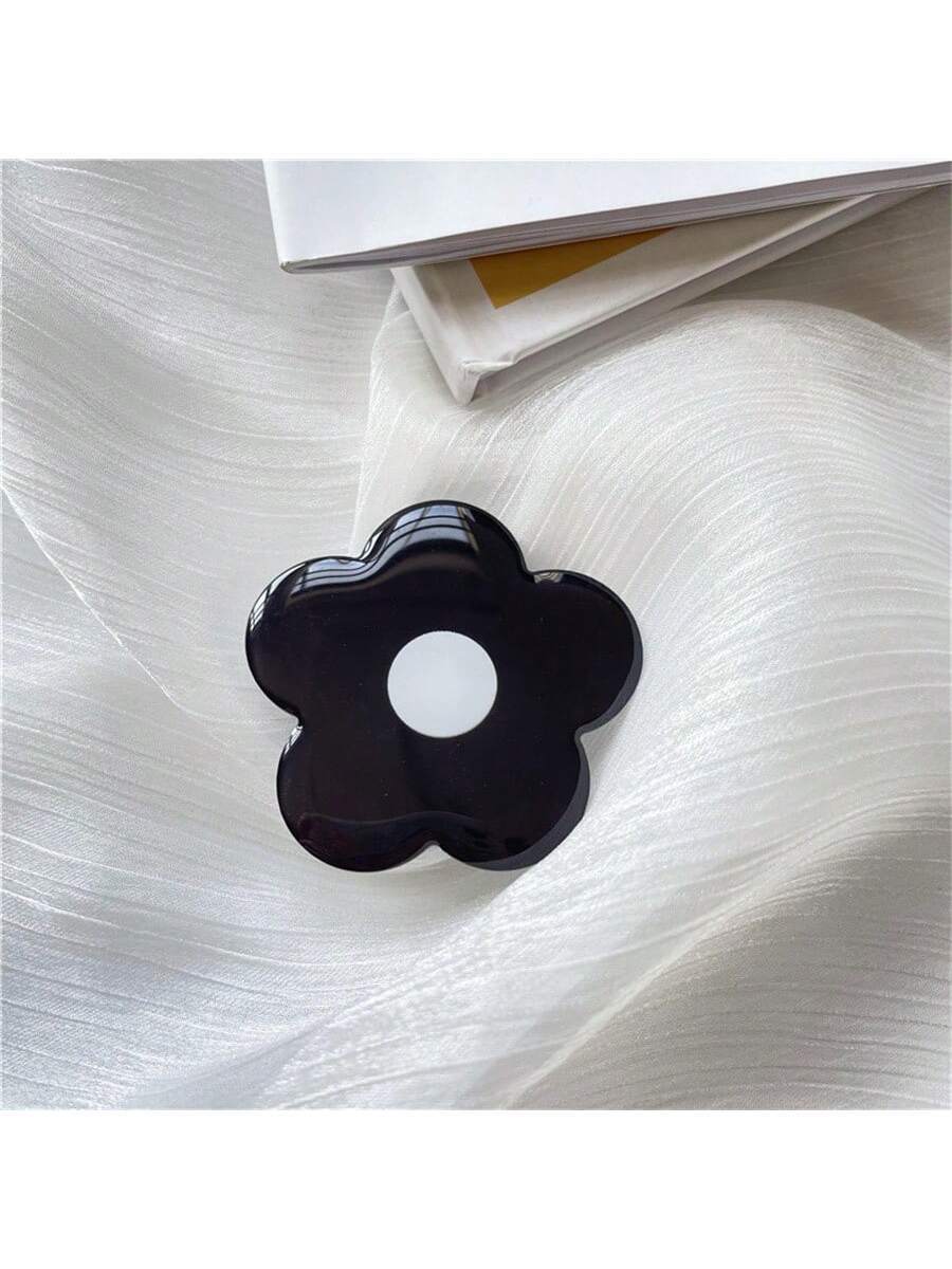 1pc Self-Adhesive Retractable Multicolor Flower Phone Holder