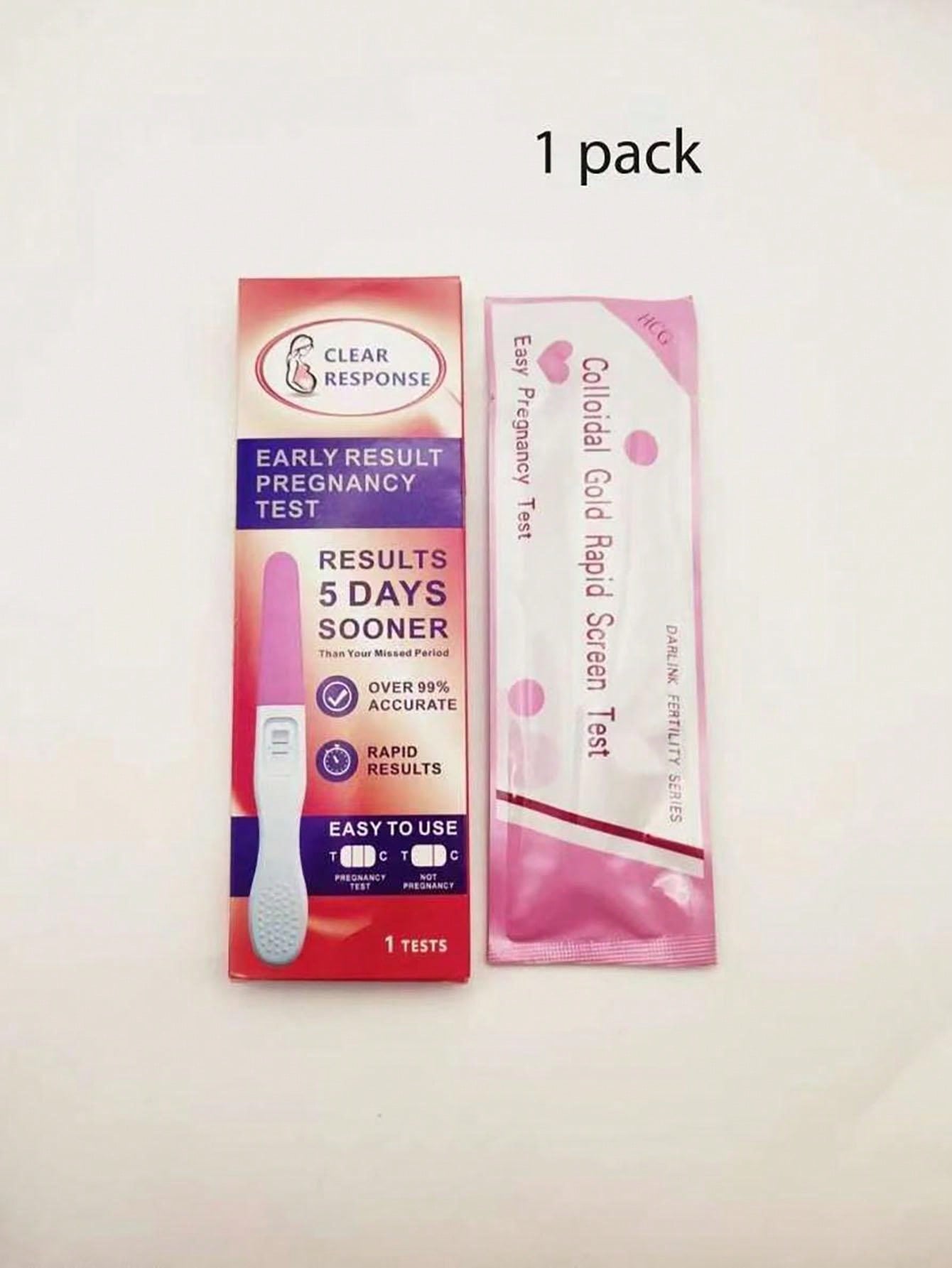 1box Prank Pregnancy Test Kit Toy, Pretend To Be Pregnant Gag, Trick Family, See Your Partner's Reaction [Random Packaging]