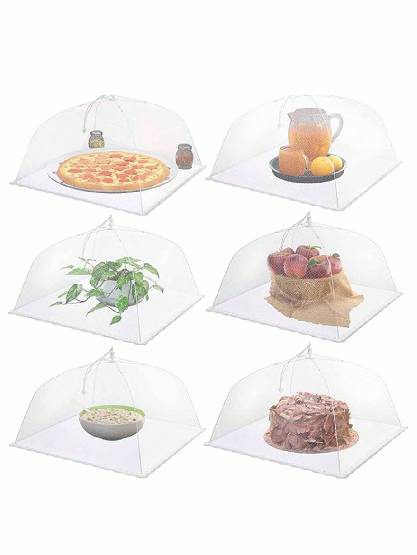 1pc Mesh Food Cover Fly Screen Food Cover Food Net Food Net Pop Up Food Tent Food Tent For Outdoor Activities Camping Family Kitchen Picnic Accessories Reusable Foldable Fly Proof Mosquito Proof